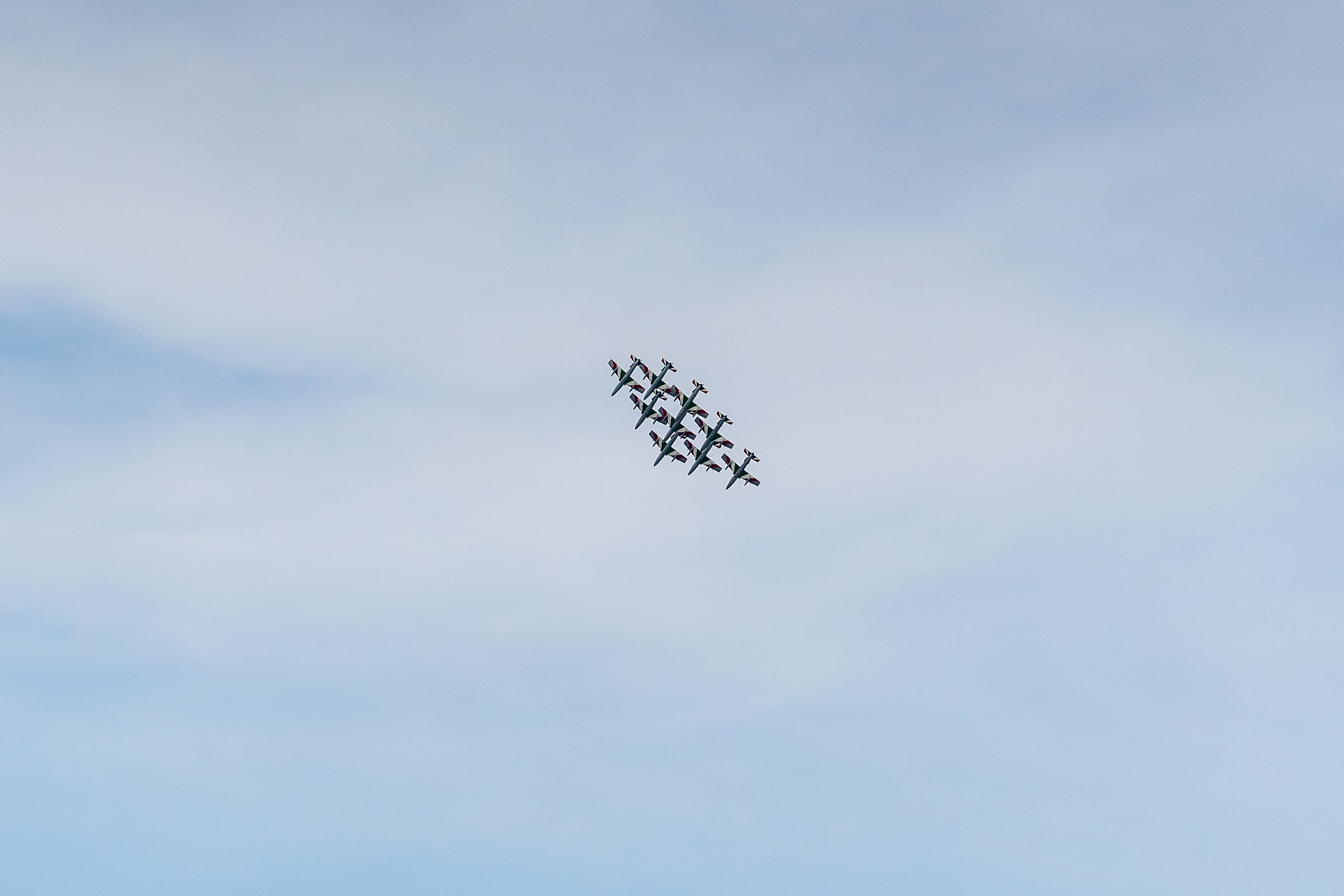 Nel cielo di Lignano Sabbiadoro