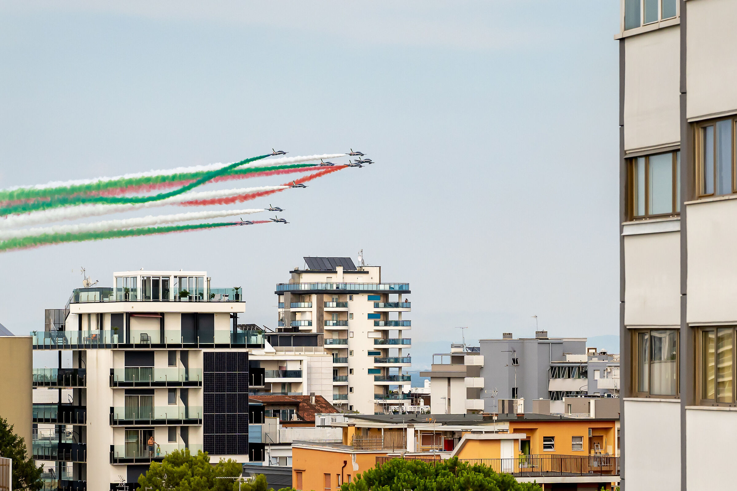 Nel cielo di Lignano Sabbiadoro