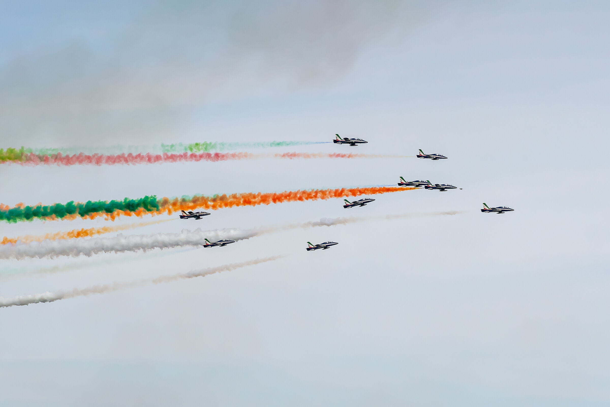 Nel cielo di Lignano Sabbiadoro