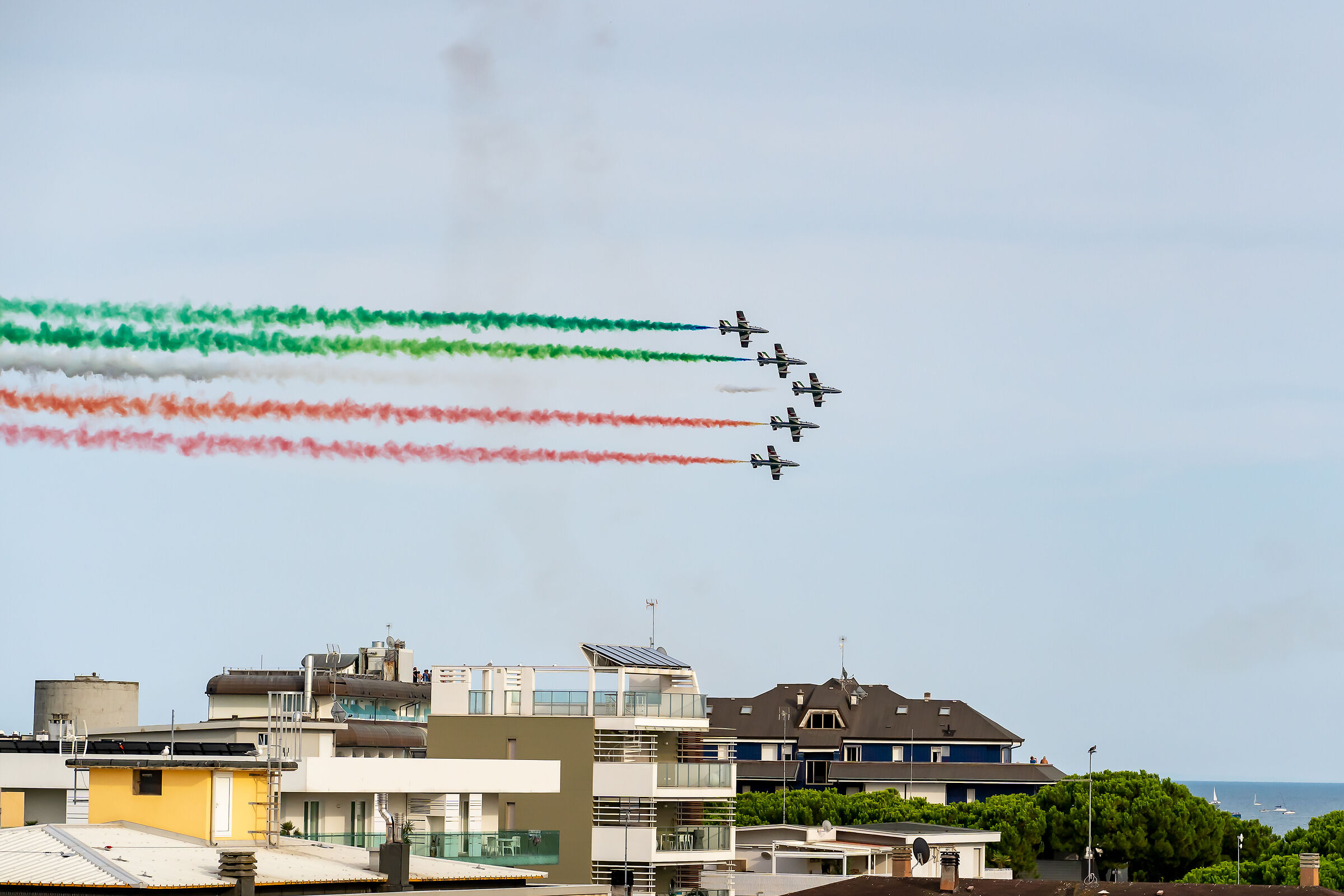 Nel cielo di Lignano Sabbiadoro