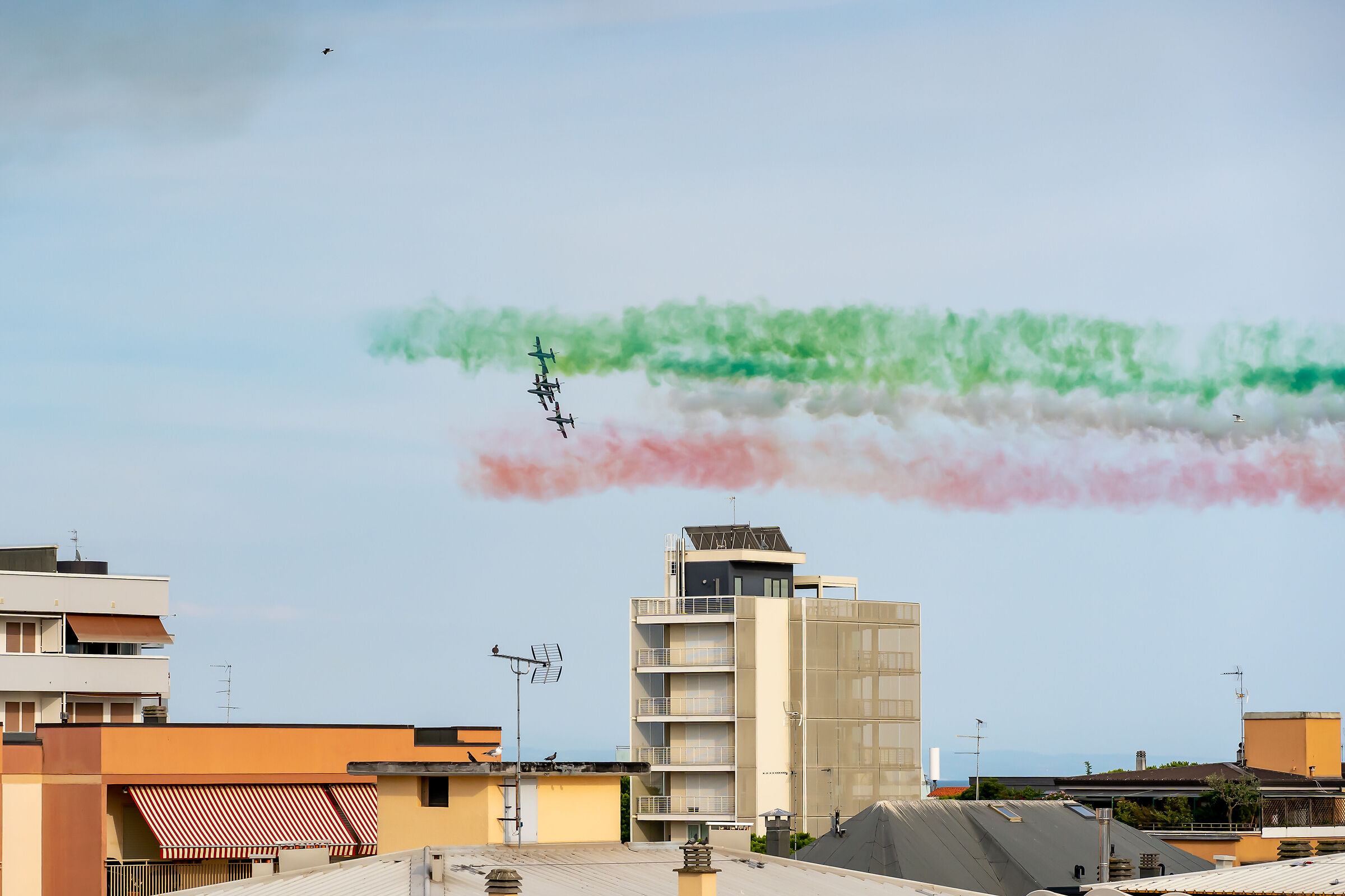 Nel cielo di Lignano Sabbiadoro