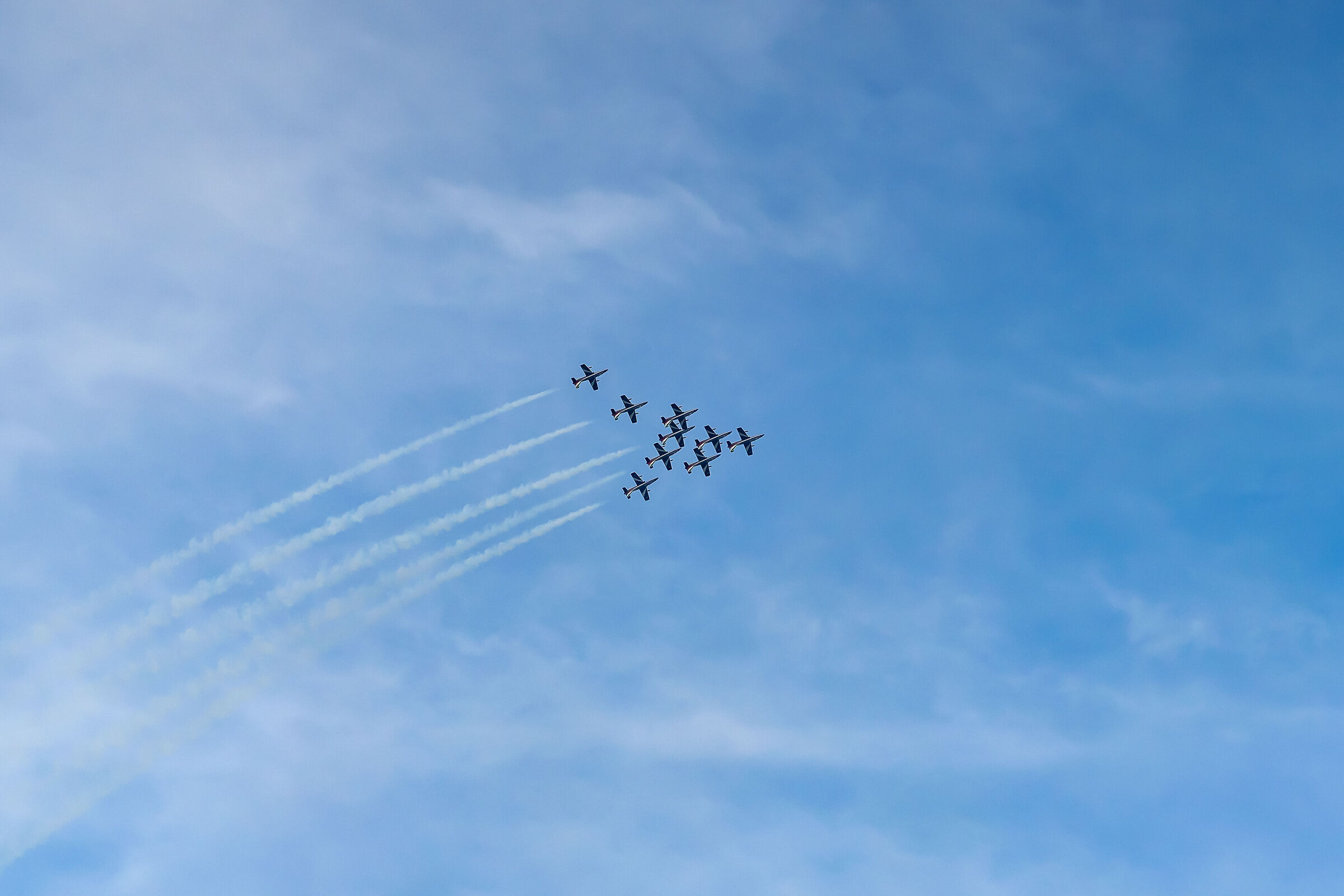 Nel cielo di Lignano Sabbiadoro