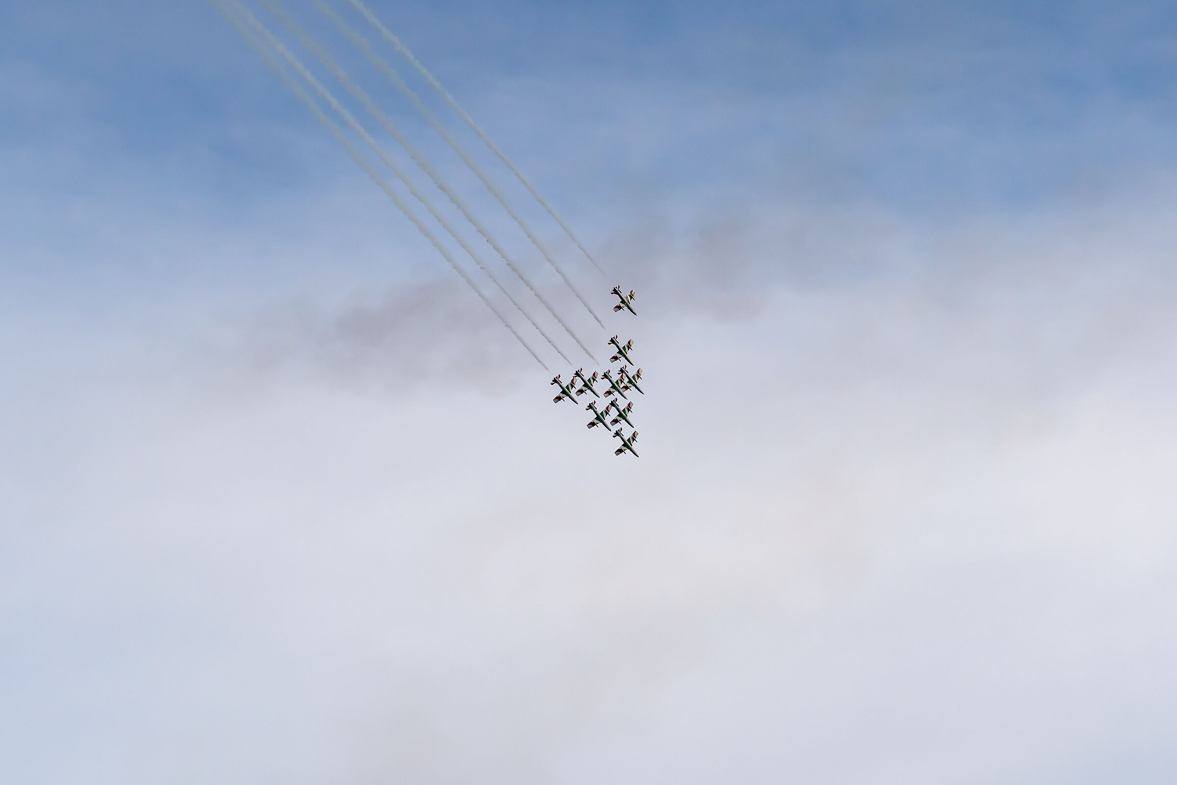 Nel cielo di Lignano Sabbiadoro