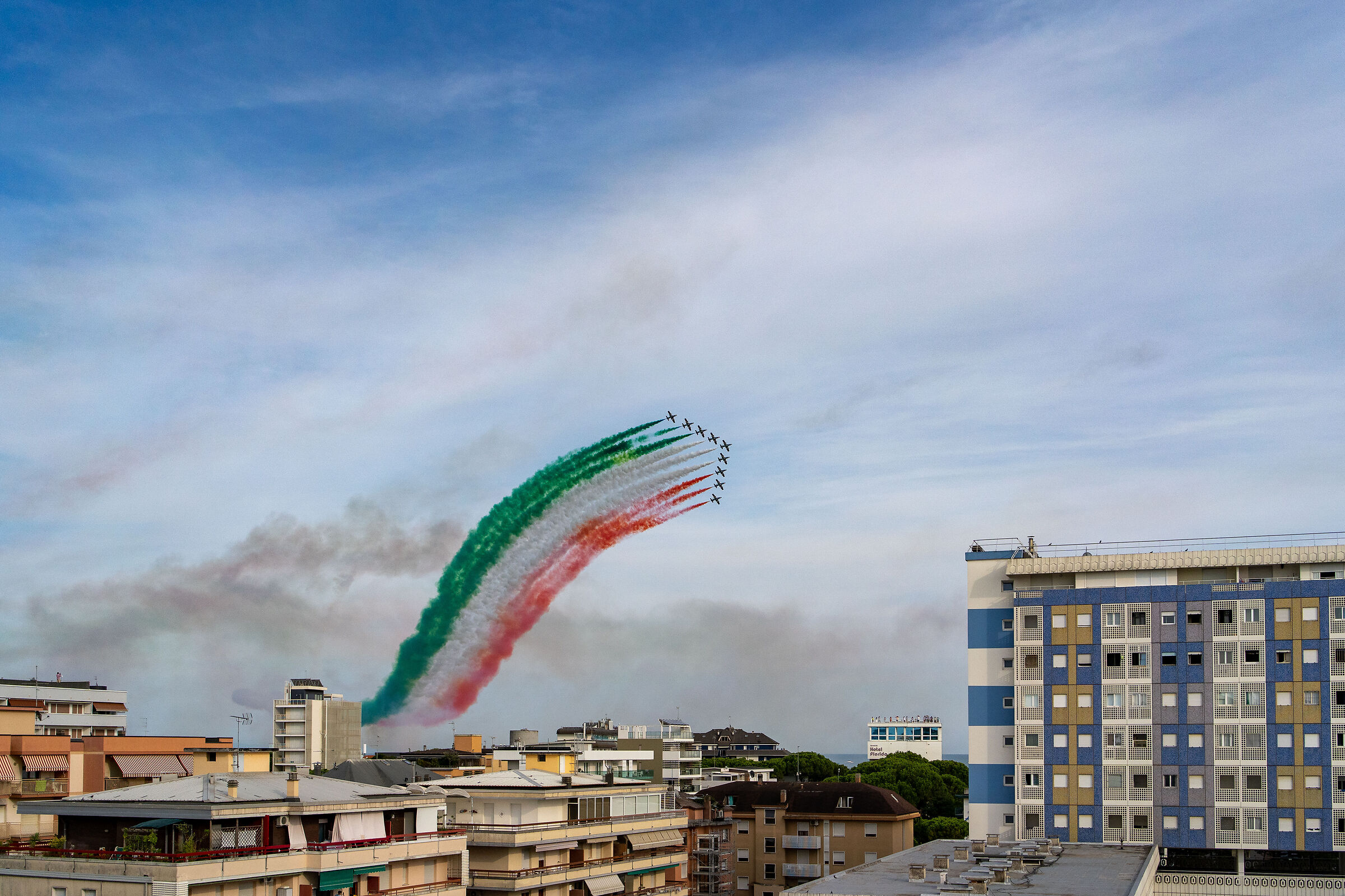 Nel cielo di Lignano Sabbiadoro