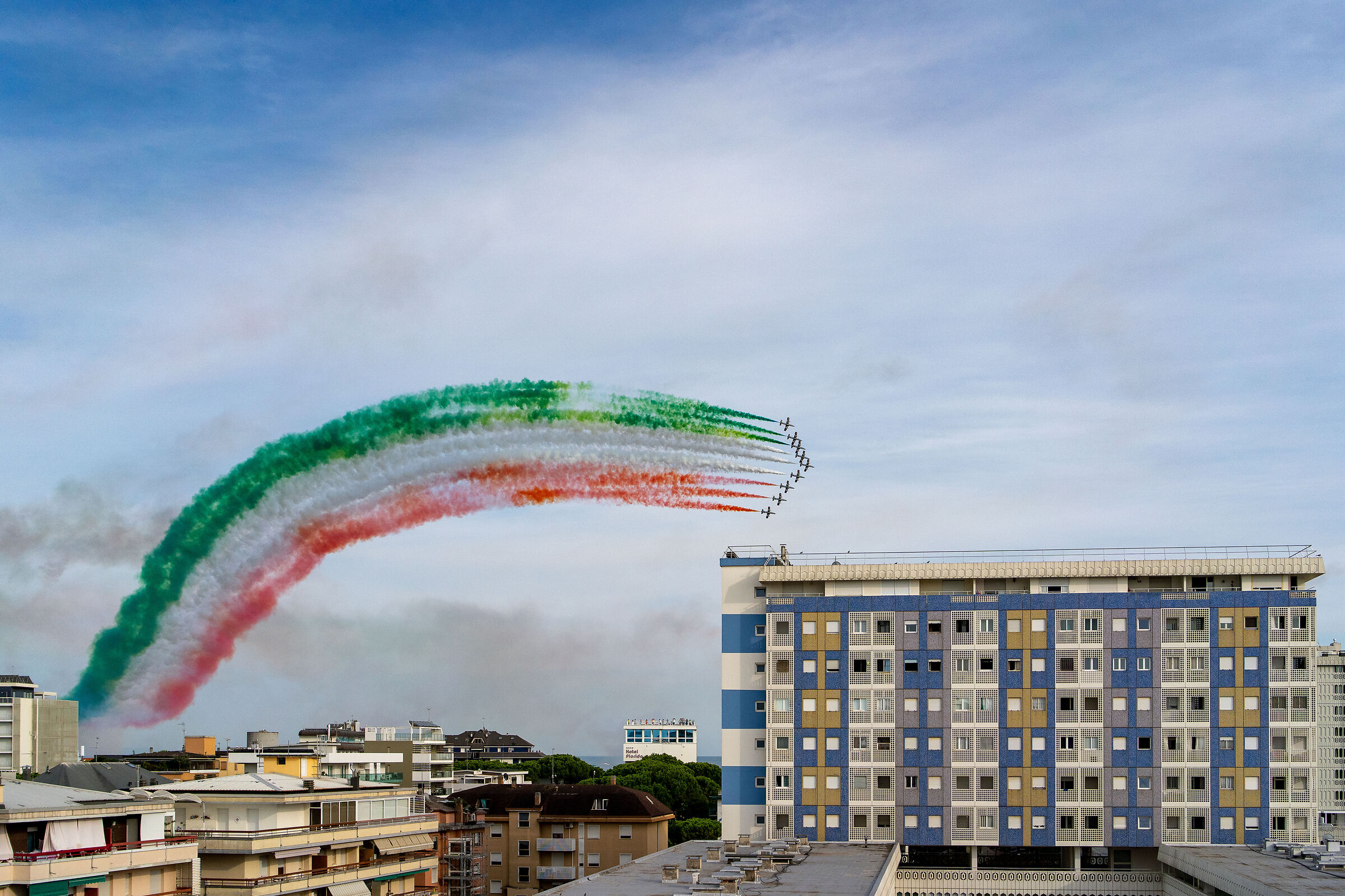 Nel cielo di Lignano Sabbiadoro