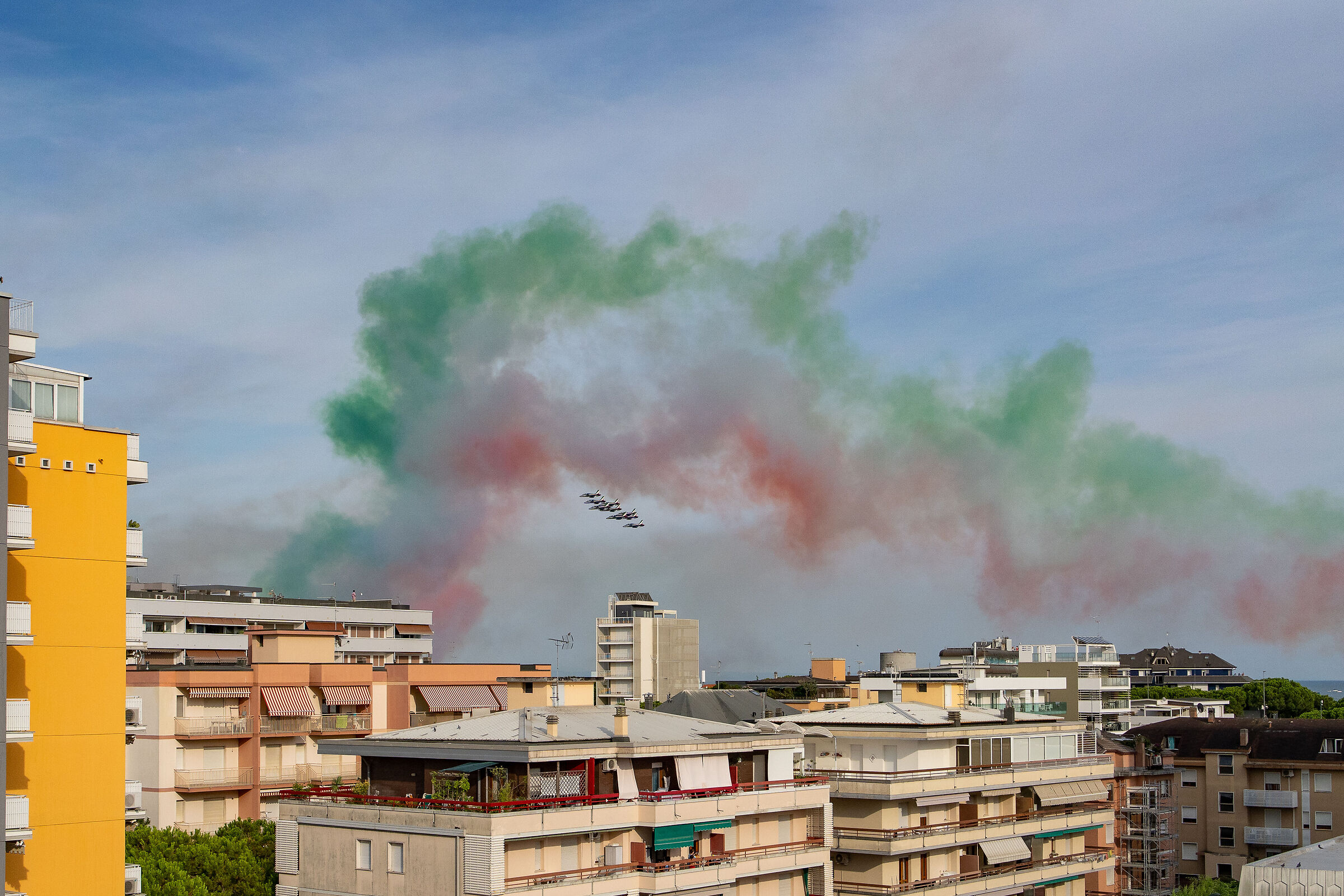 Nel cielo di Lignano Sabbiadoro
