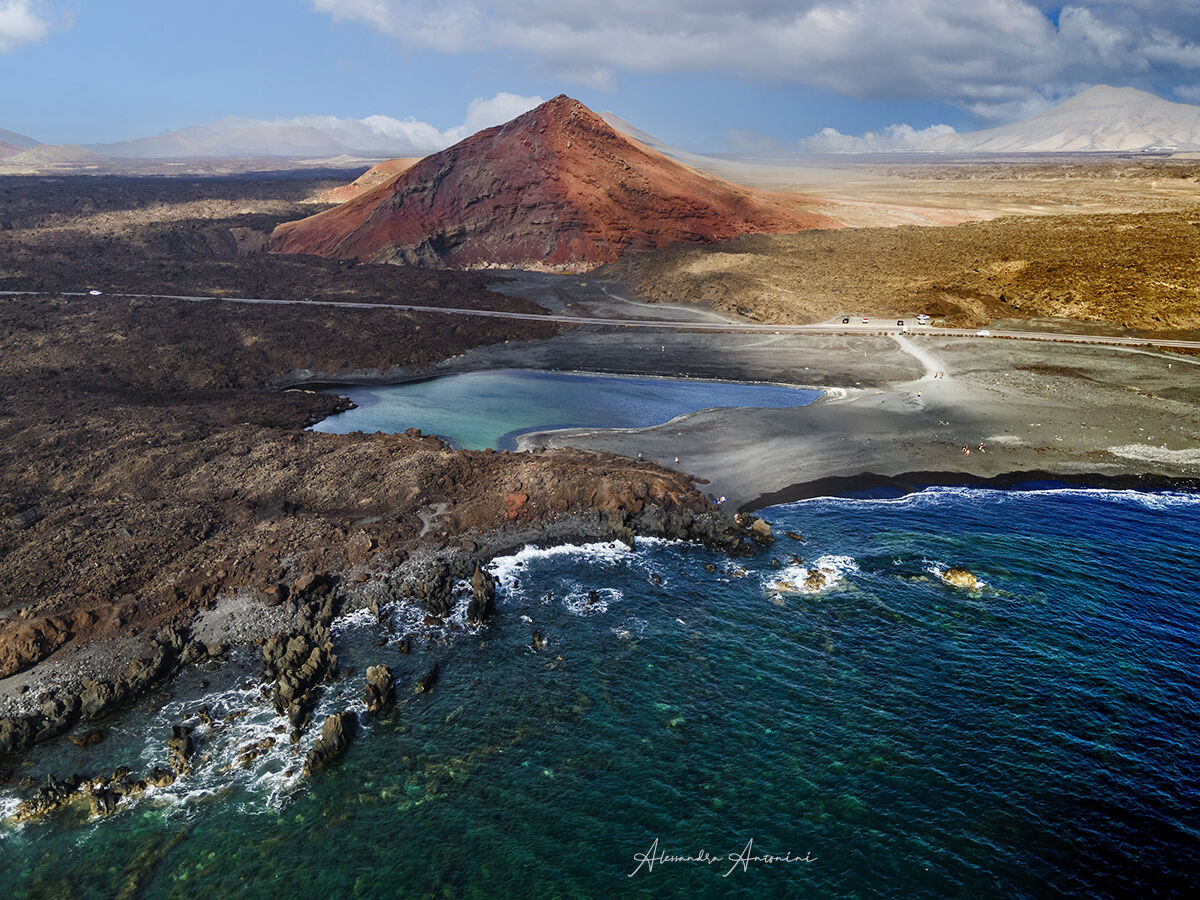 Canary island Montaña Bermeja