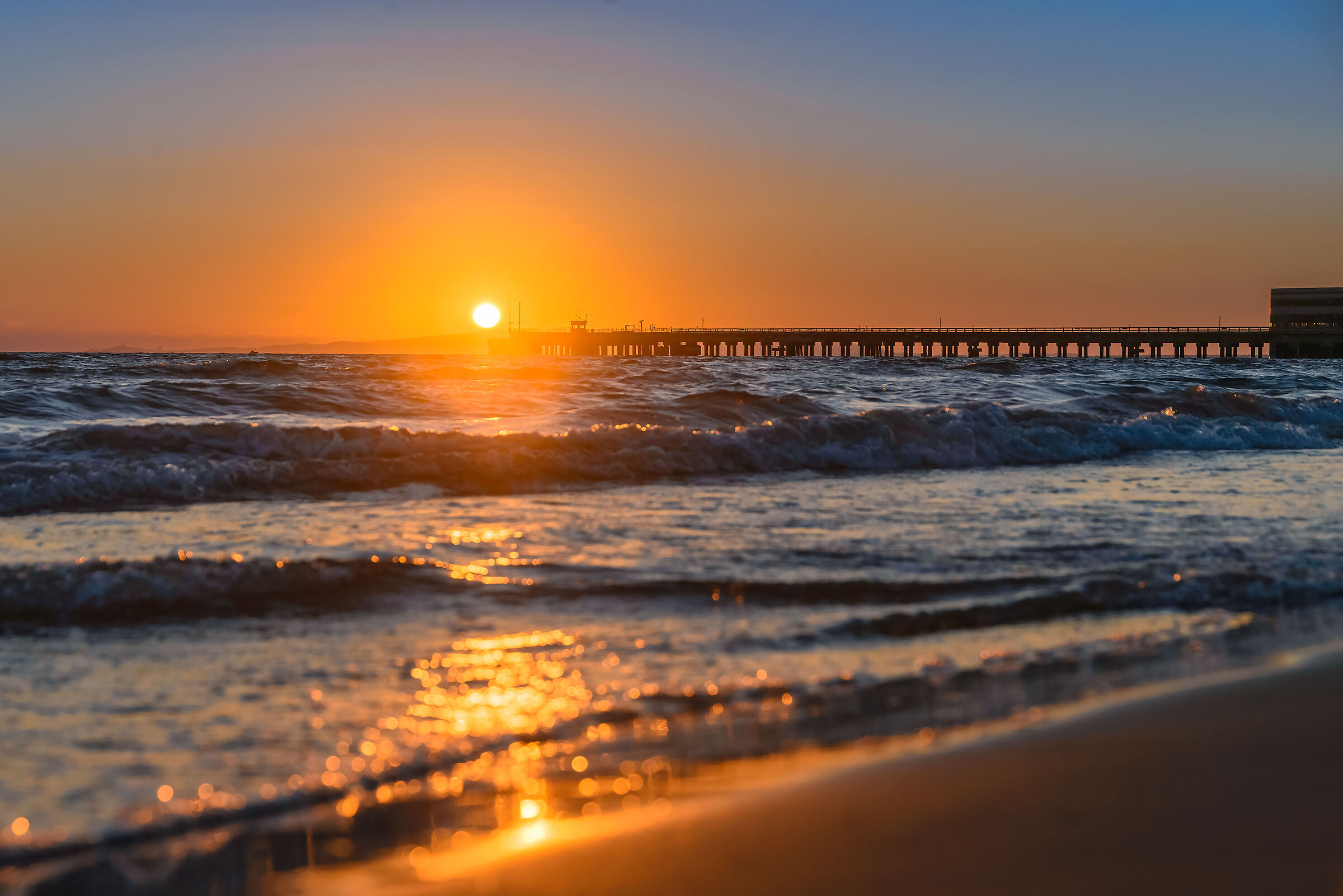 Sunset in Follonica