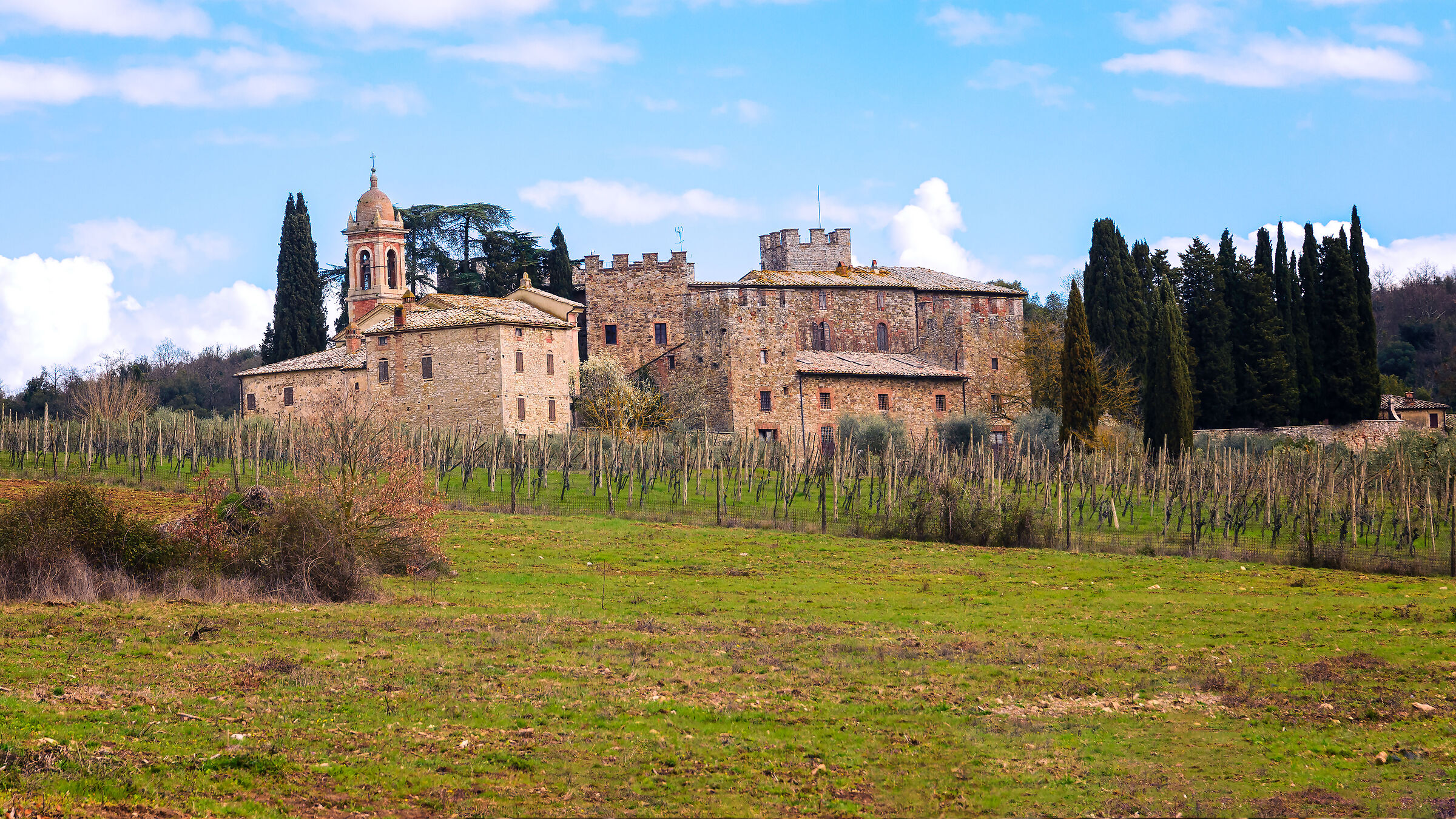 Castle of Modanella, in Tuscany