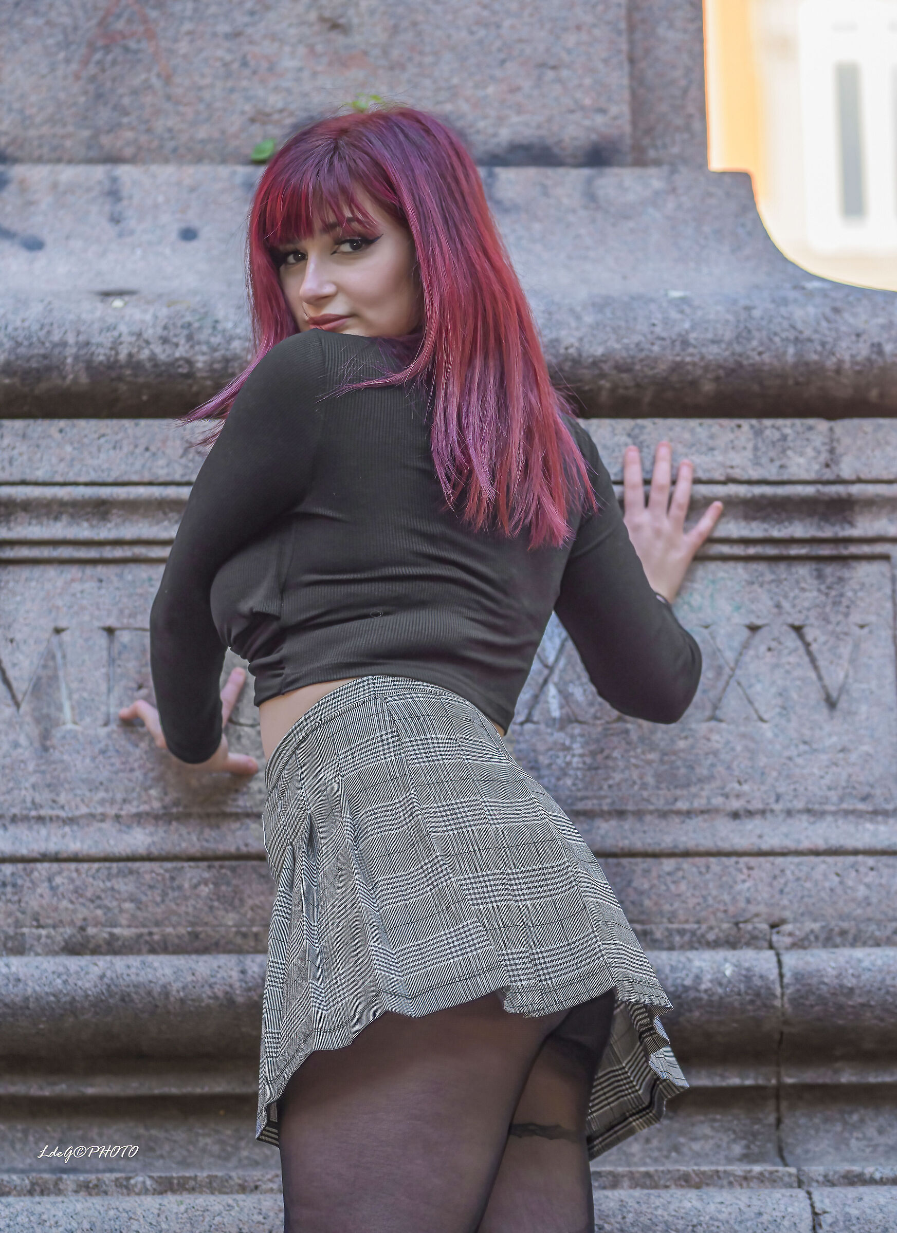 Instead of looking, why don't you come and help me?