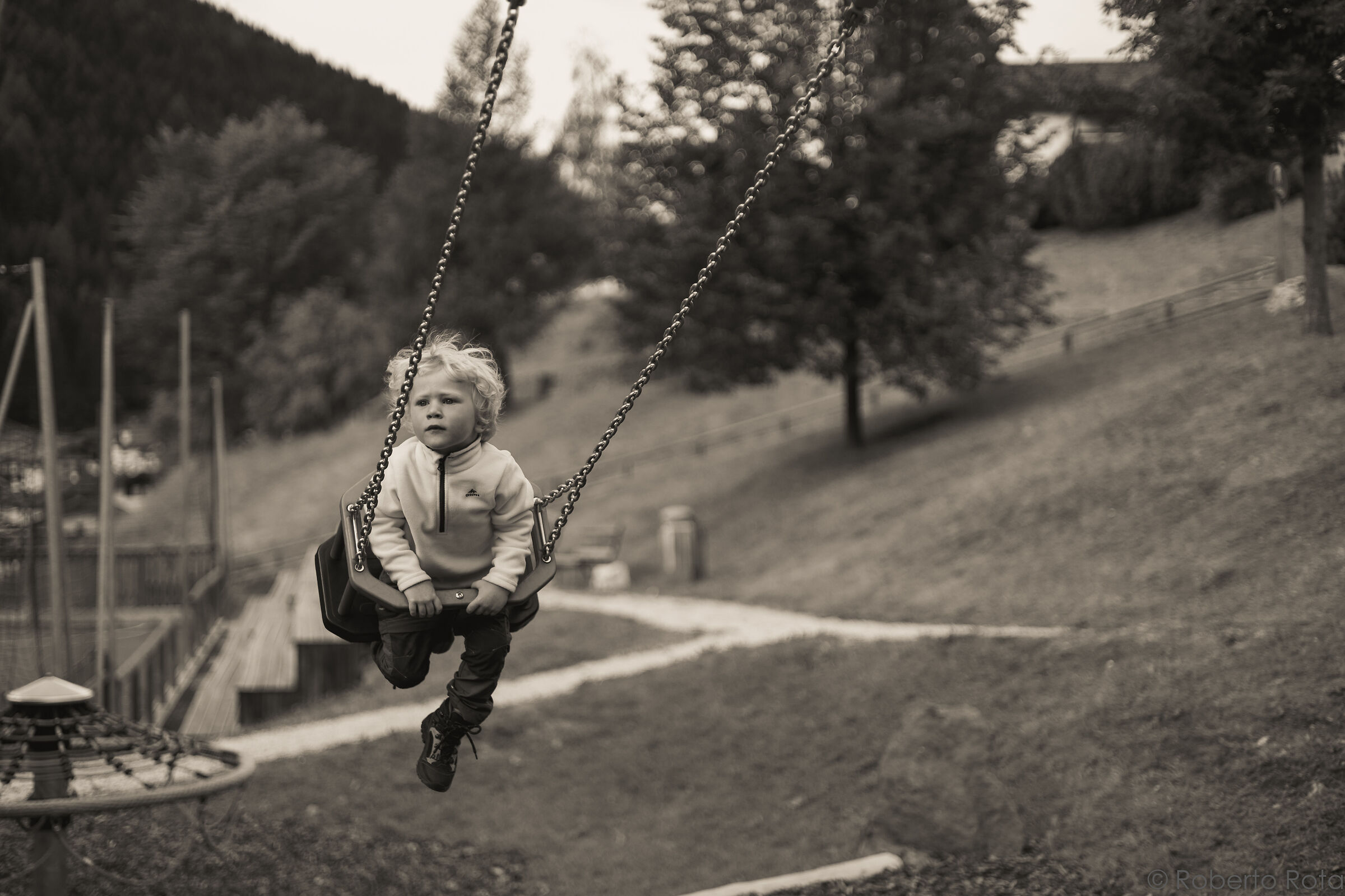At the park
