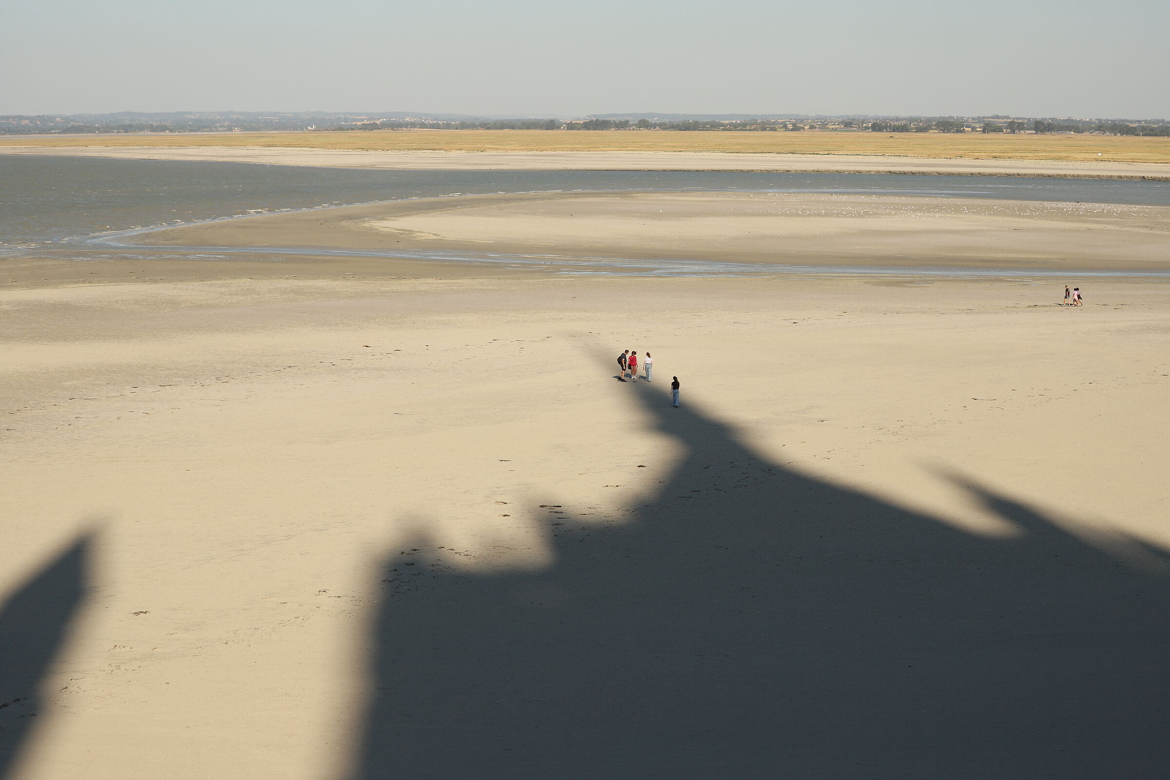 Tramonto a Mont Saint Michel