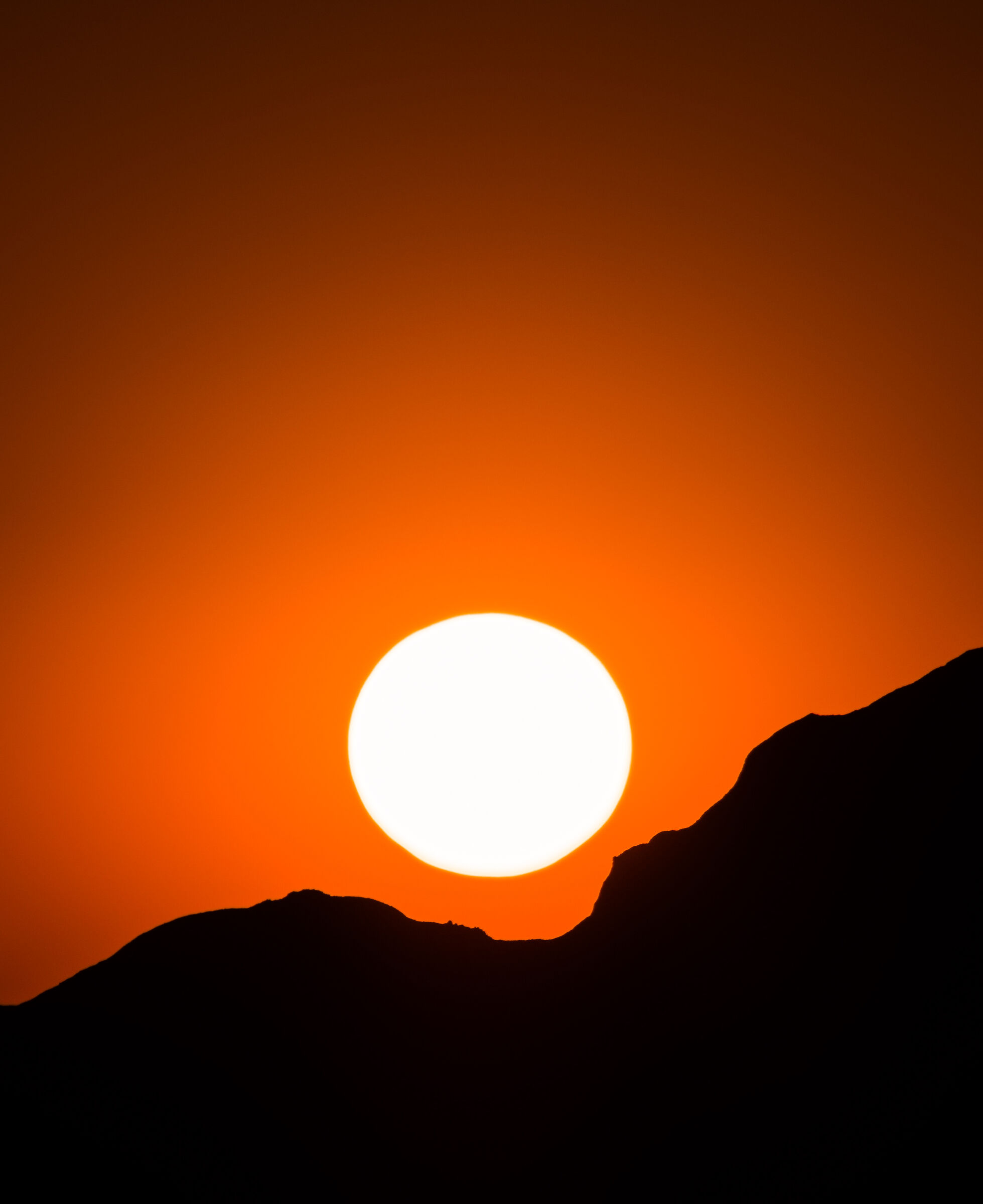 Sunset on the rocks