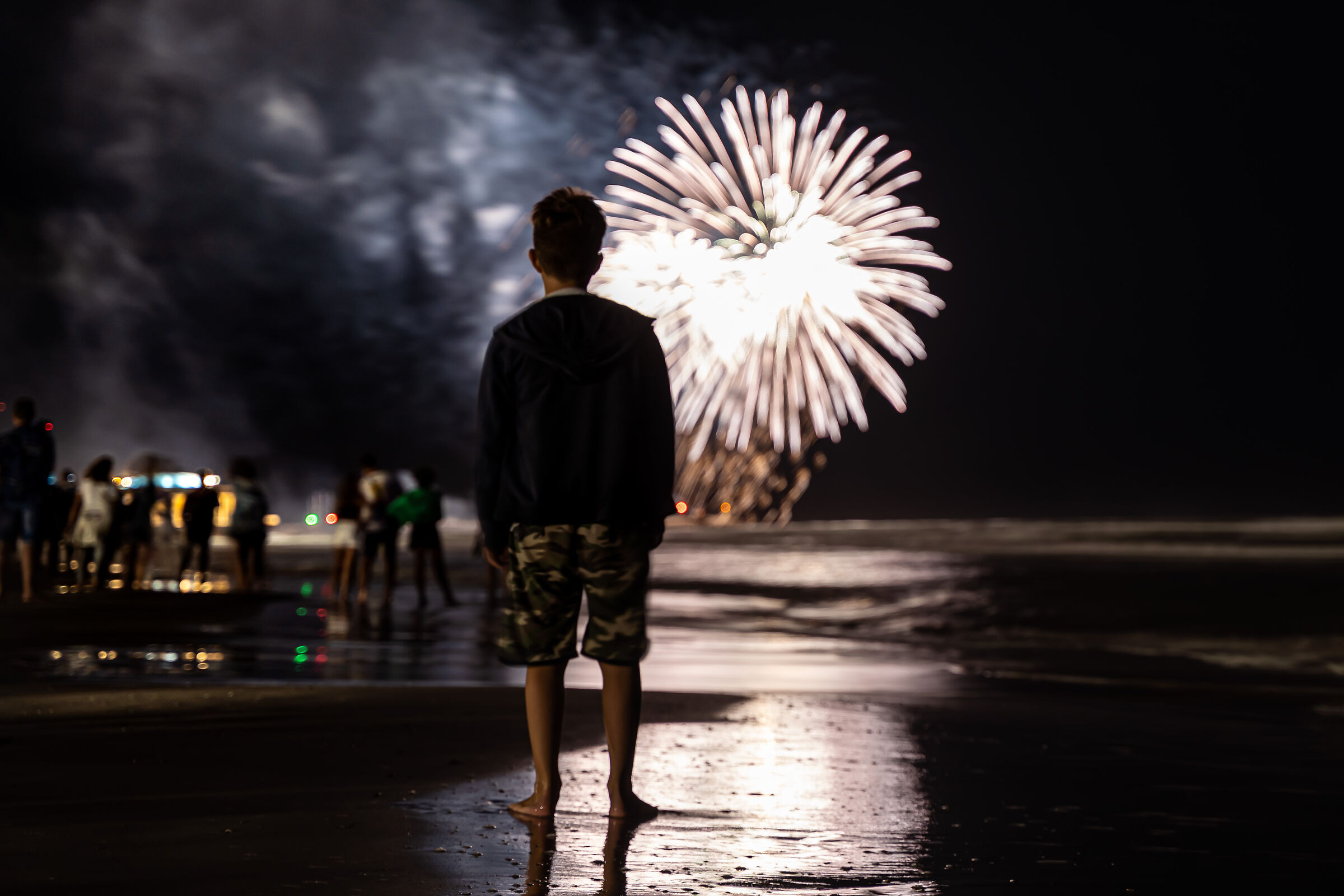 La magia dei fuochi d'artificio