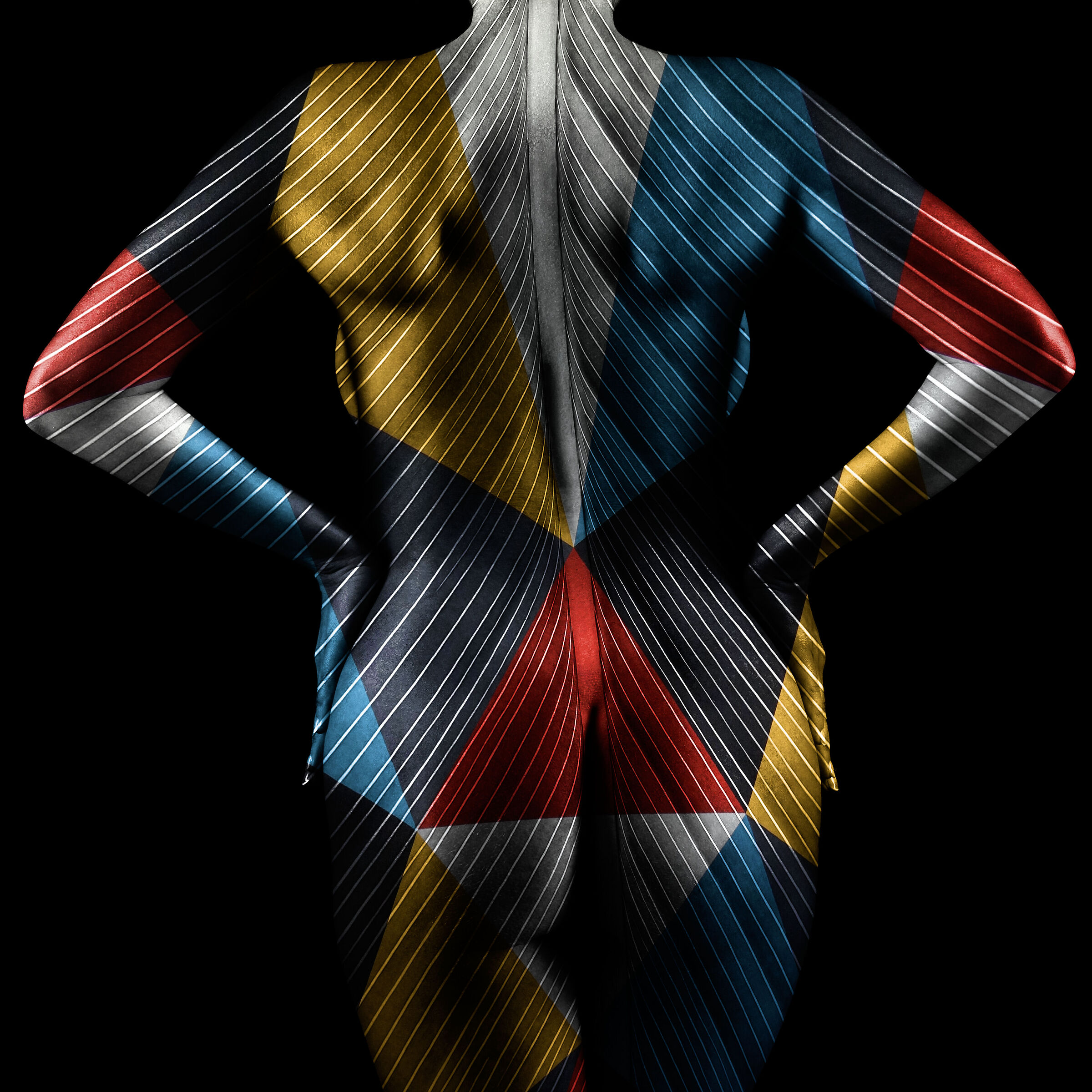Harlequin leaf