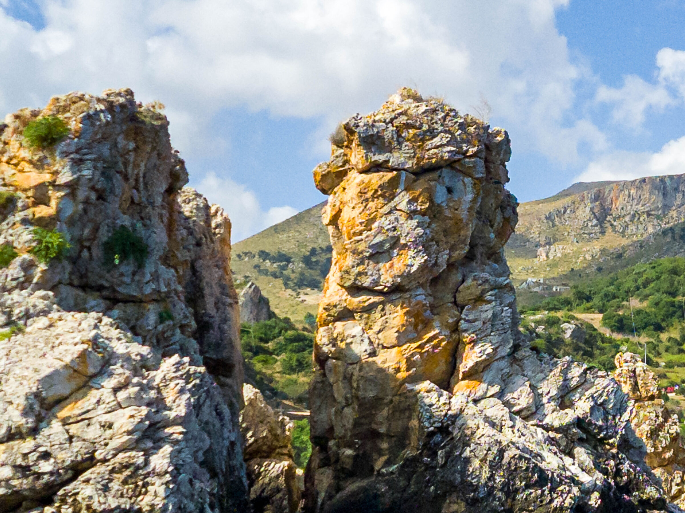 una roccia espressiva