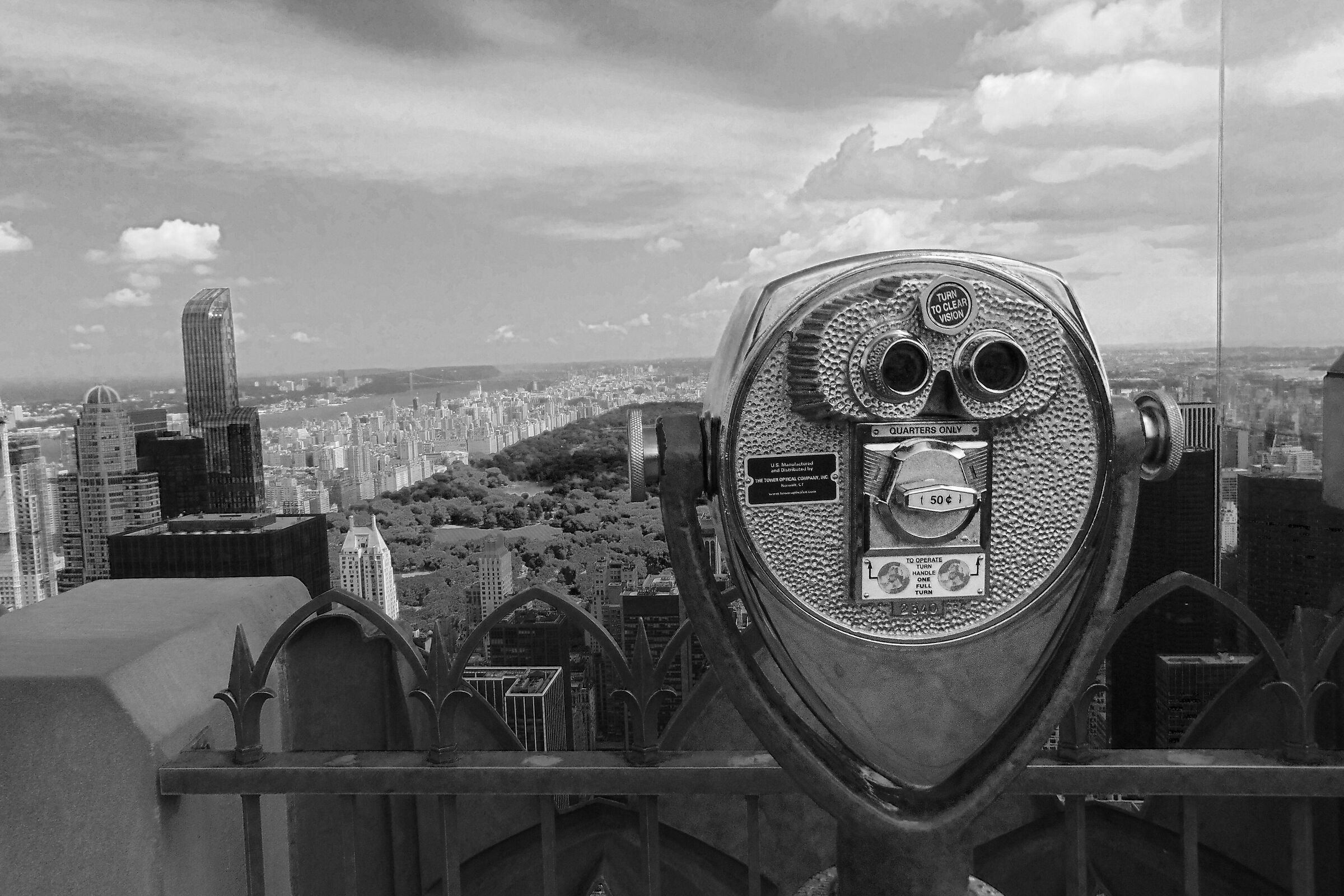 Manhattan - Top of the Rock - panoramic viewer