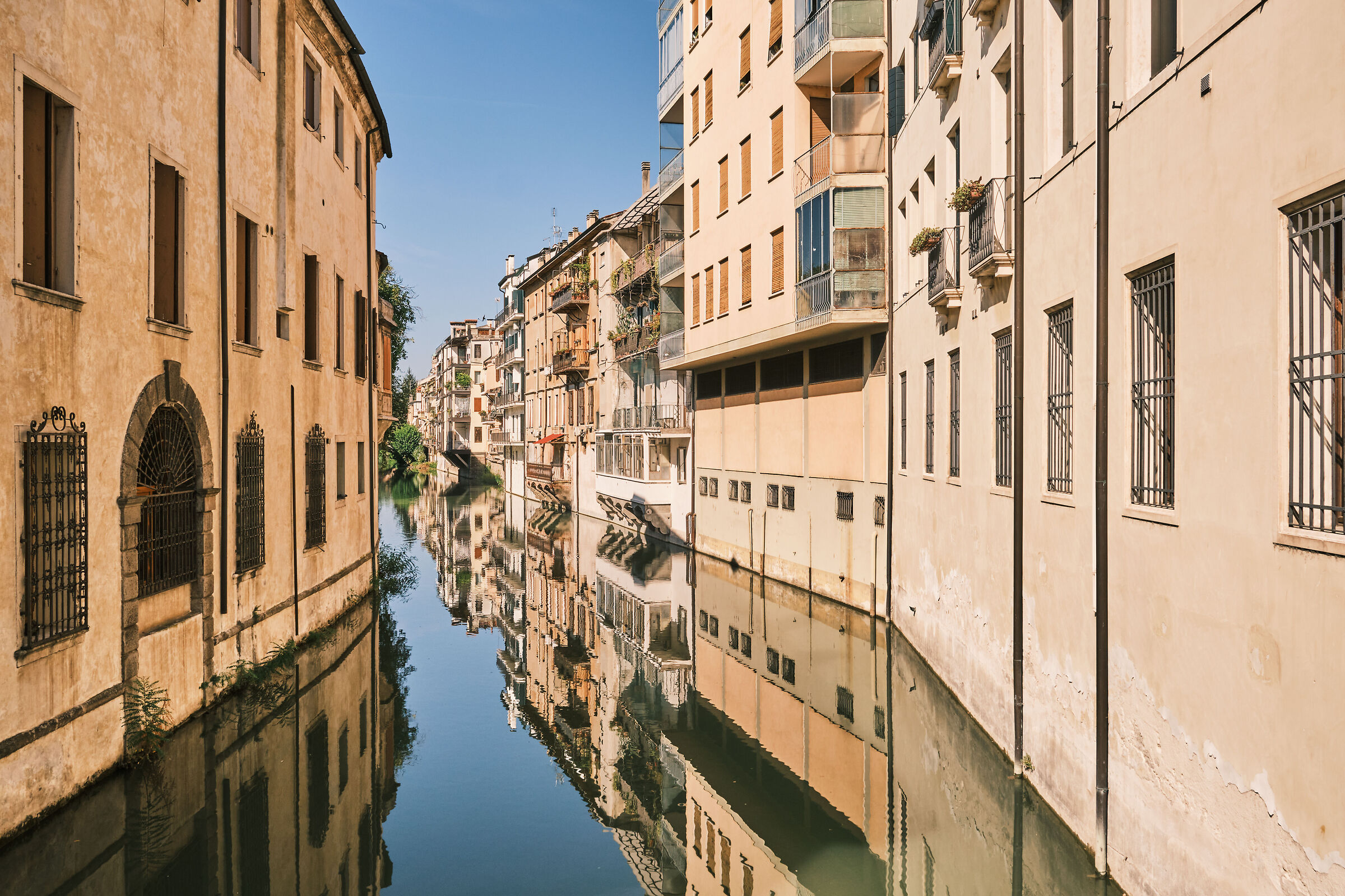 Padova Ponte delle Torricelle Vista del Piovego
