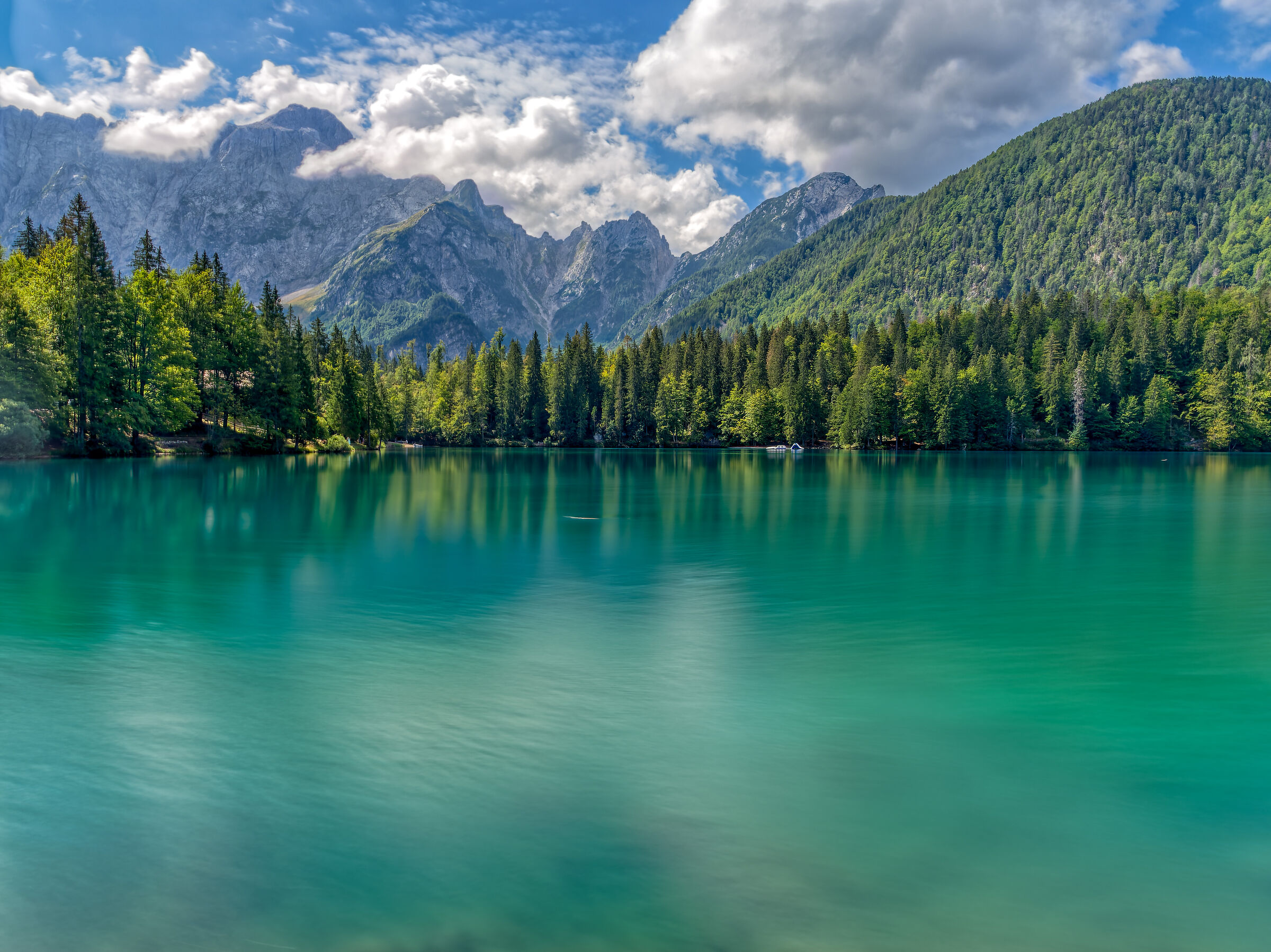 Triumph of colors in Fusine