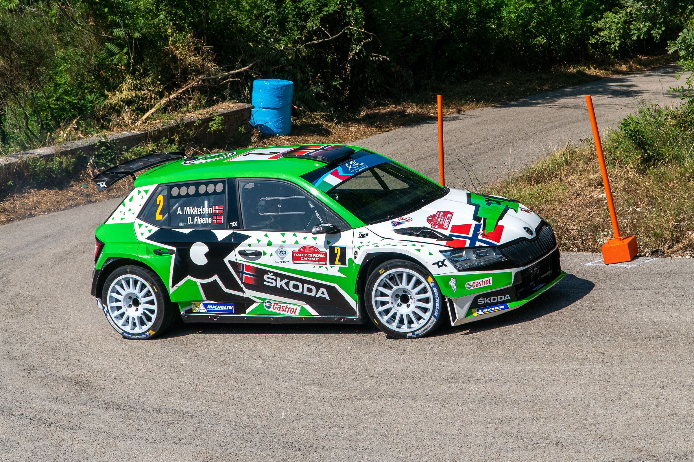 Mikkelsen-Floene 9° Rally di Roma Capitale