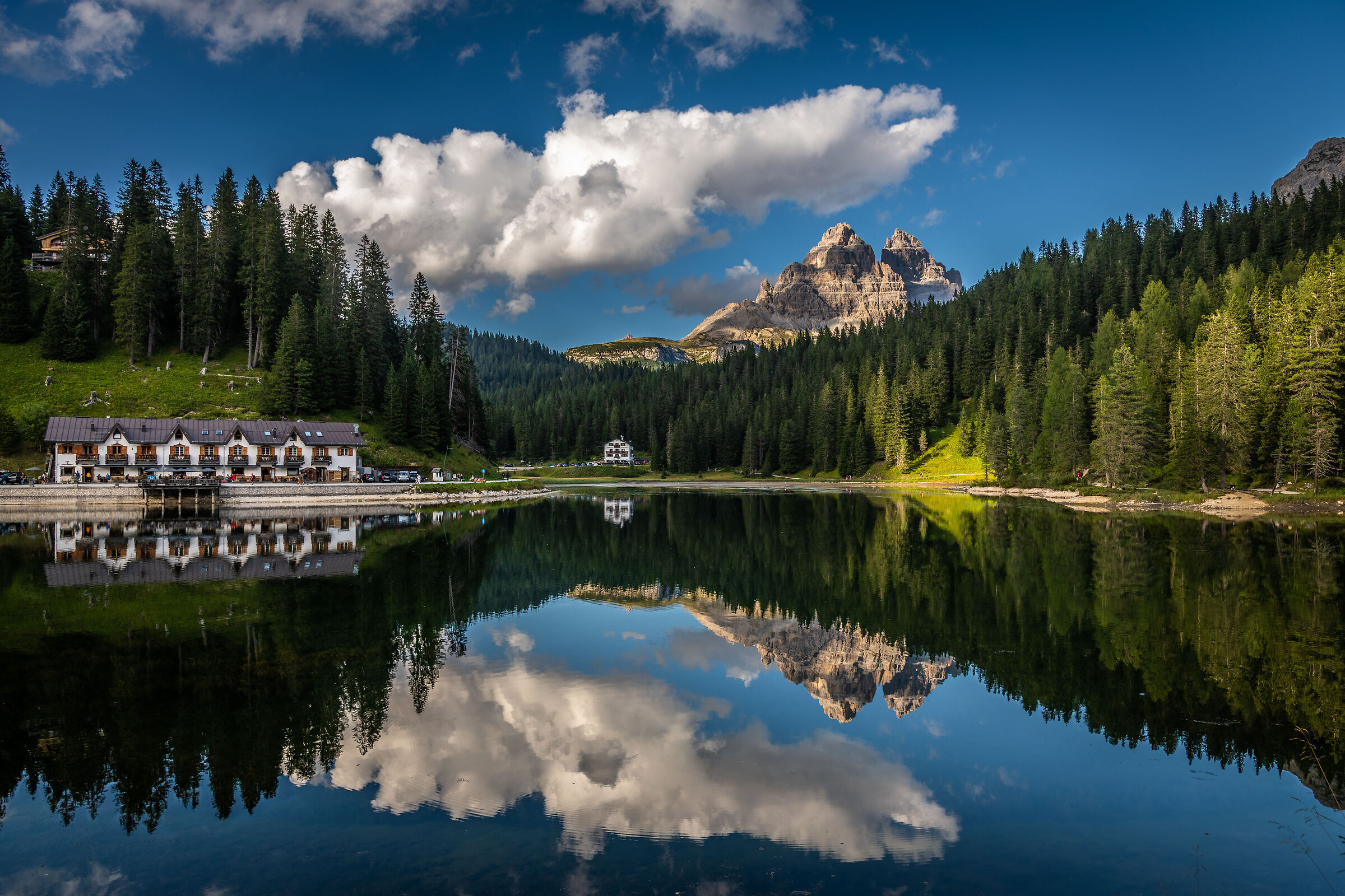 Ferragosto at Lake Misurina
