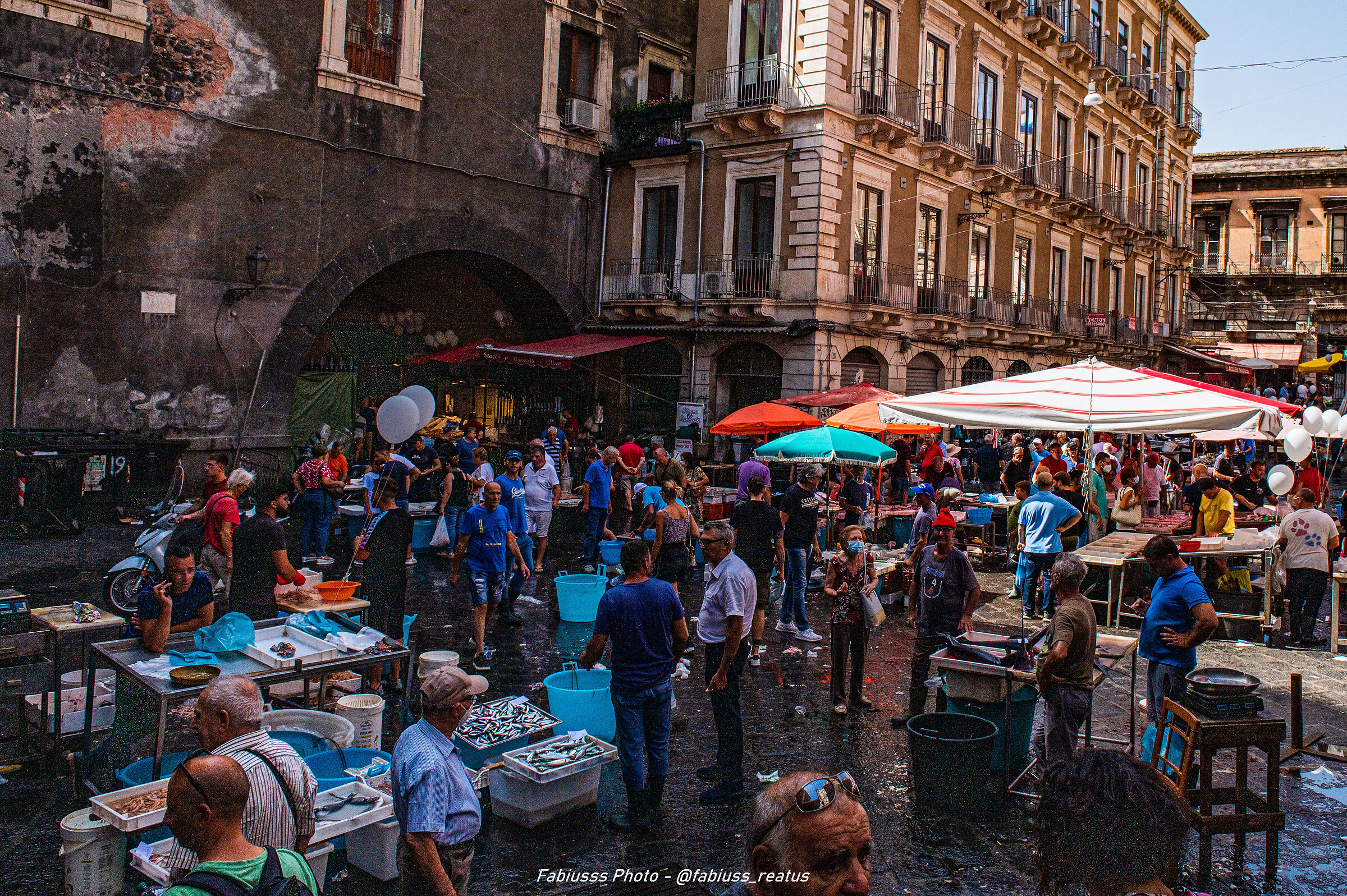 Fishmonger (or "Piscaria") - Catania