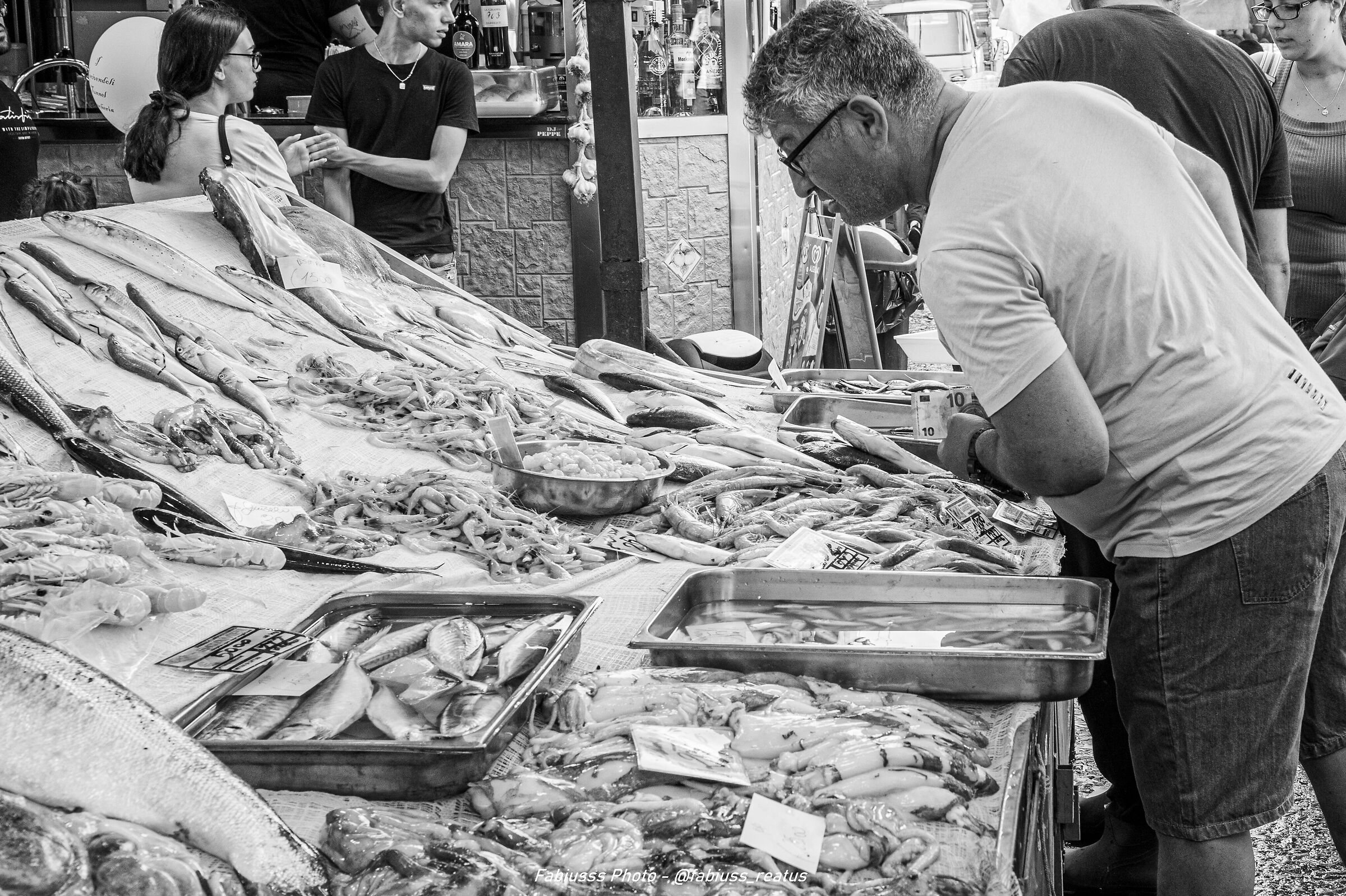 Fishmonger (or "Piscaria") - Catania
