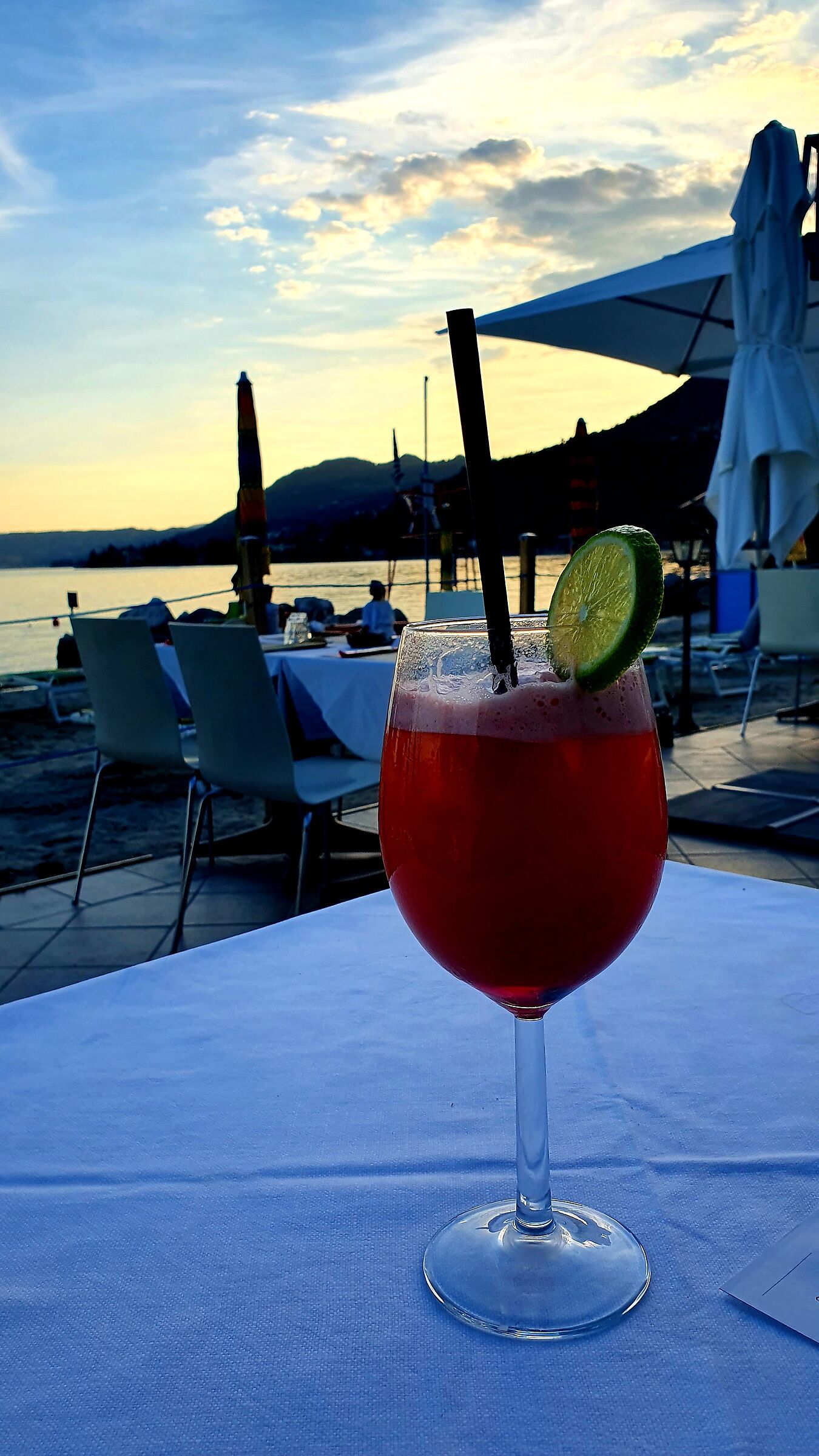 aperitif on the lake