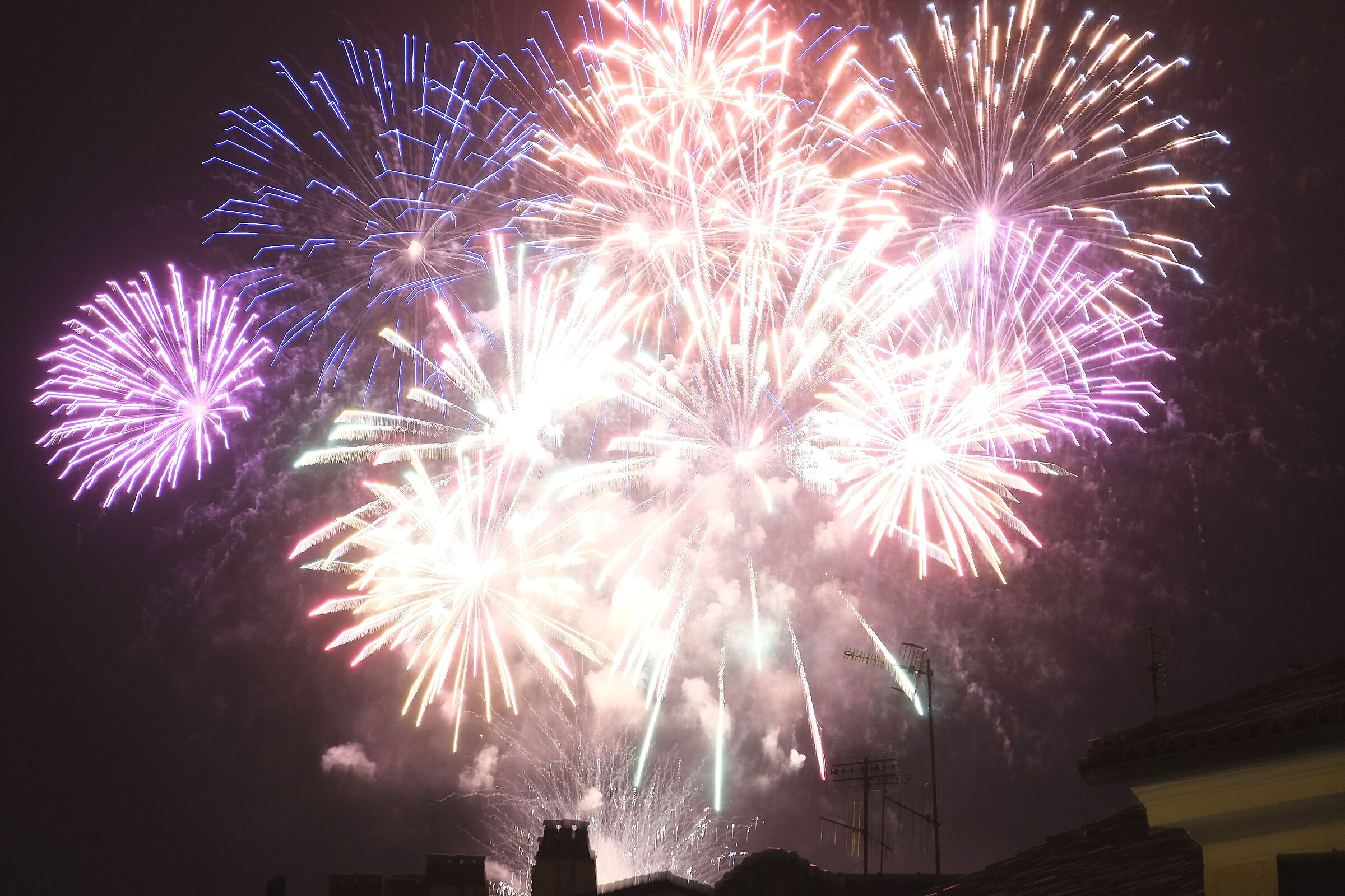 Fireworks San Savino (Ivrea)