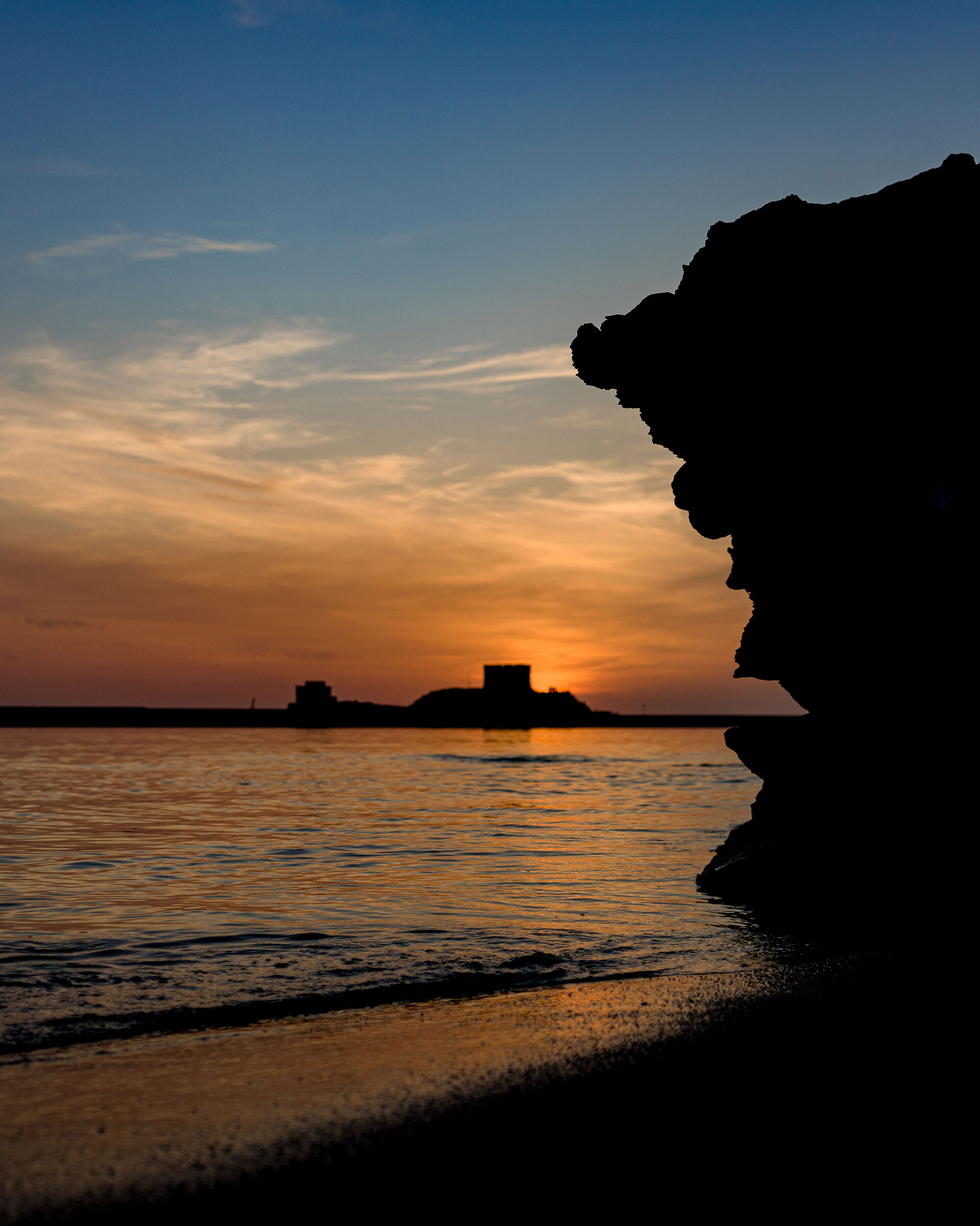 Tramonto al mare