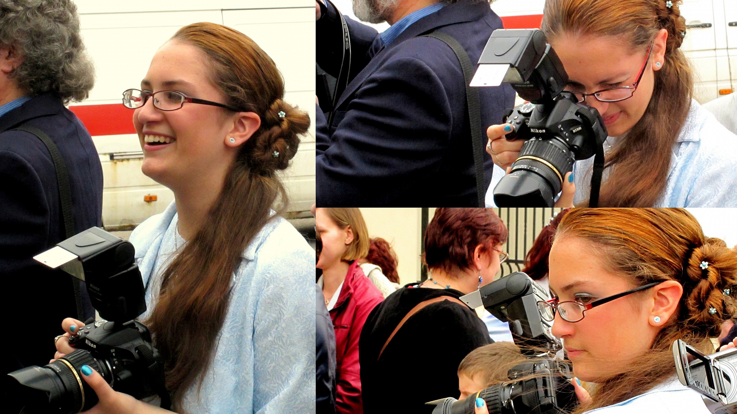 Taking pictures is sooooo cool! (Karolina)