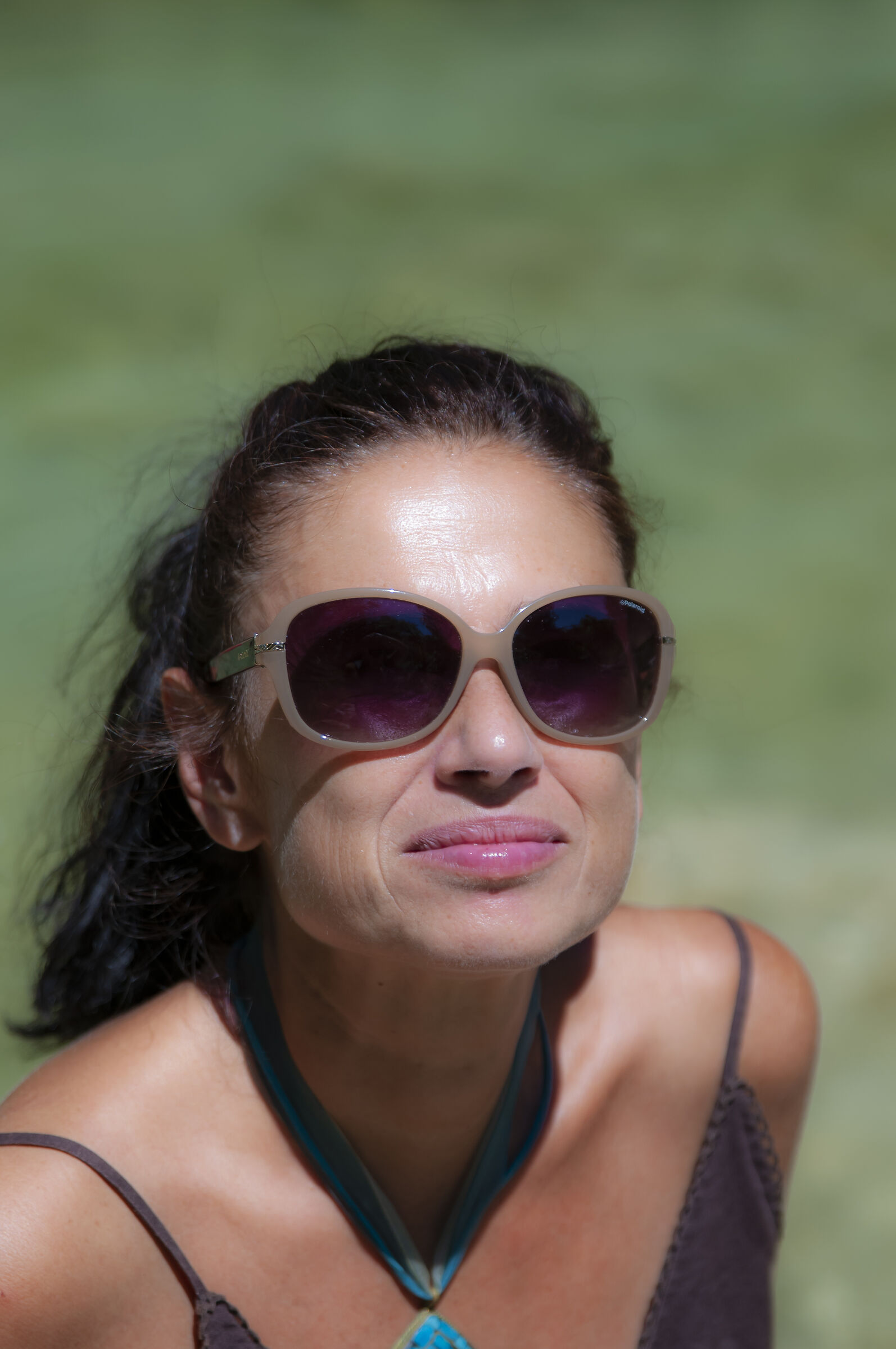 Annarosa at the Castellano stream