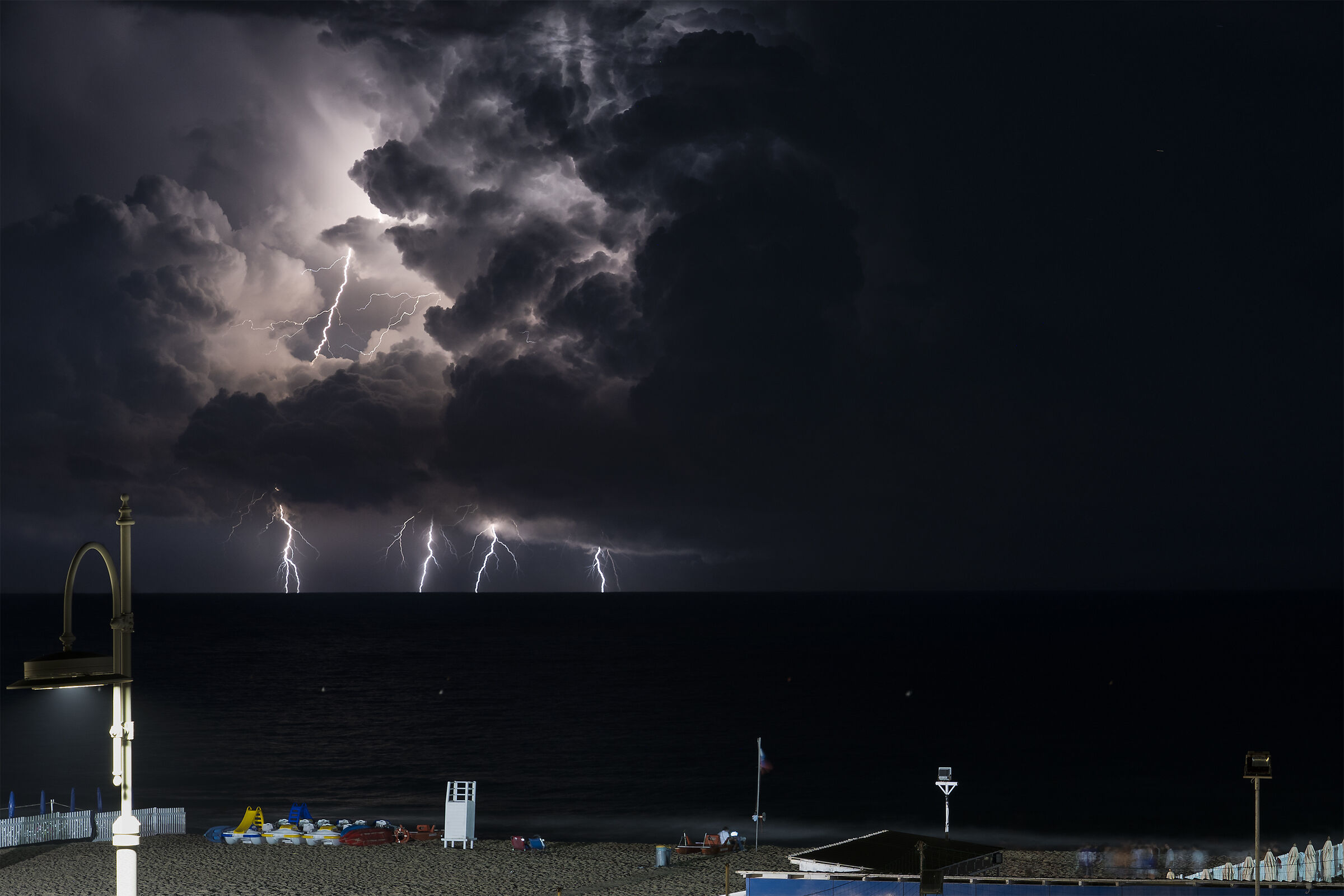 Thunderstorm coming soon