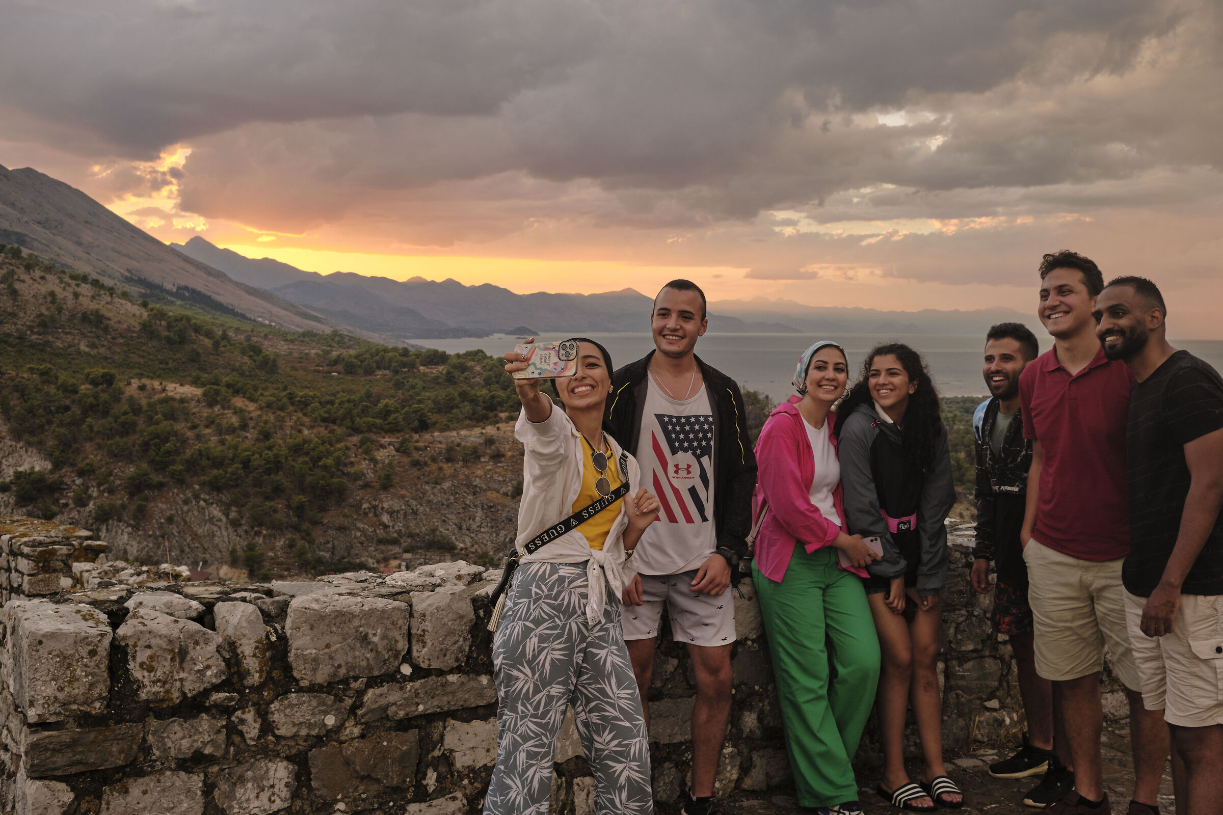 la bellezza in un selfie (in Albania)