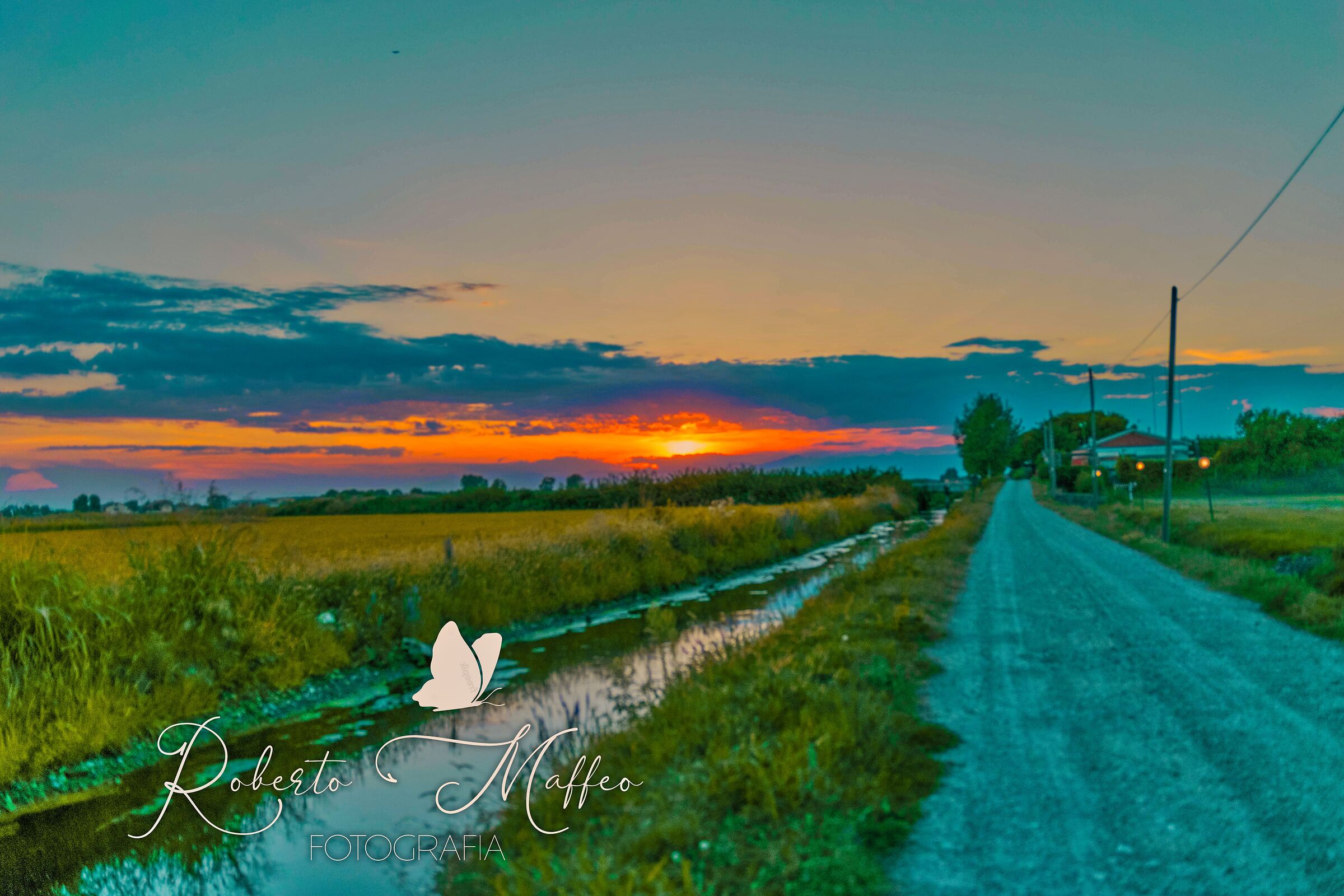 tramonto a trecate (no)