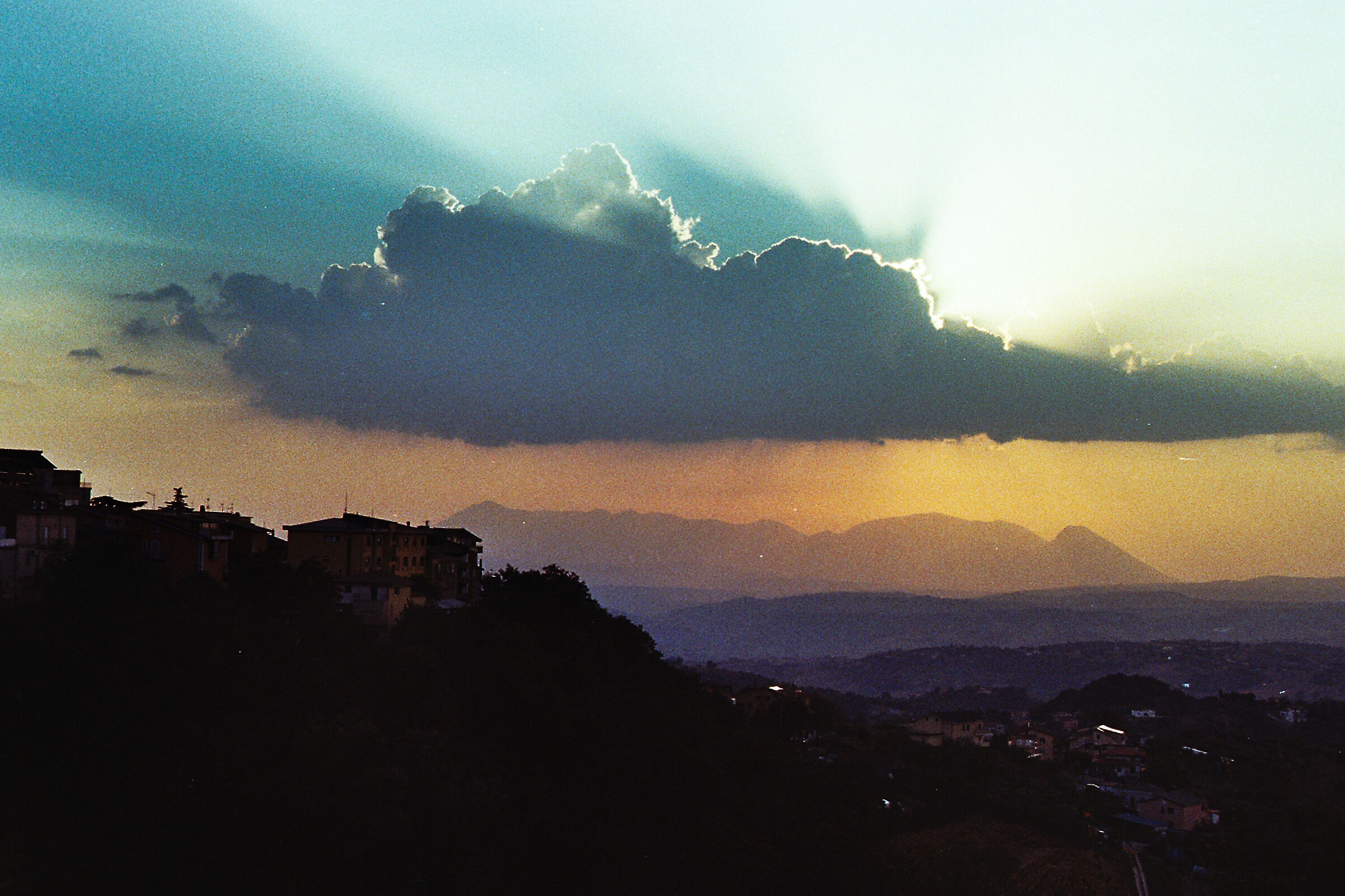 Sunset on the sleeper