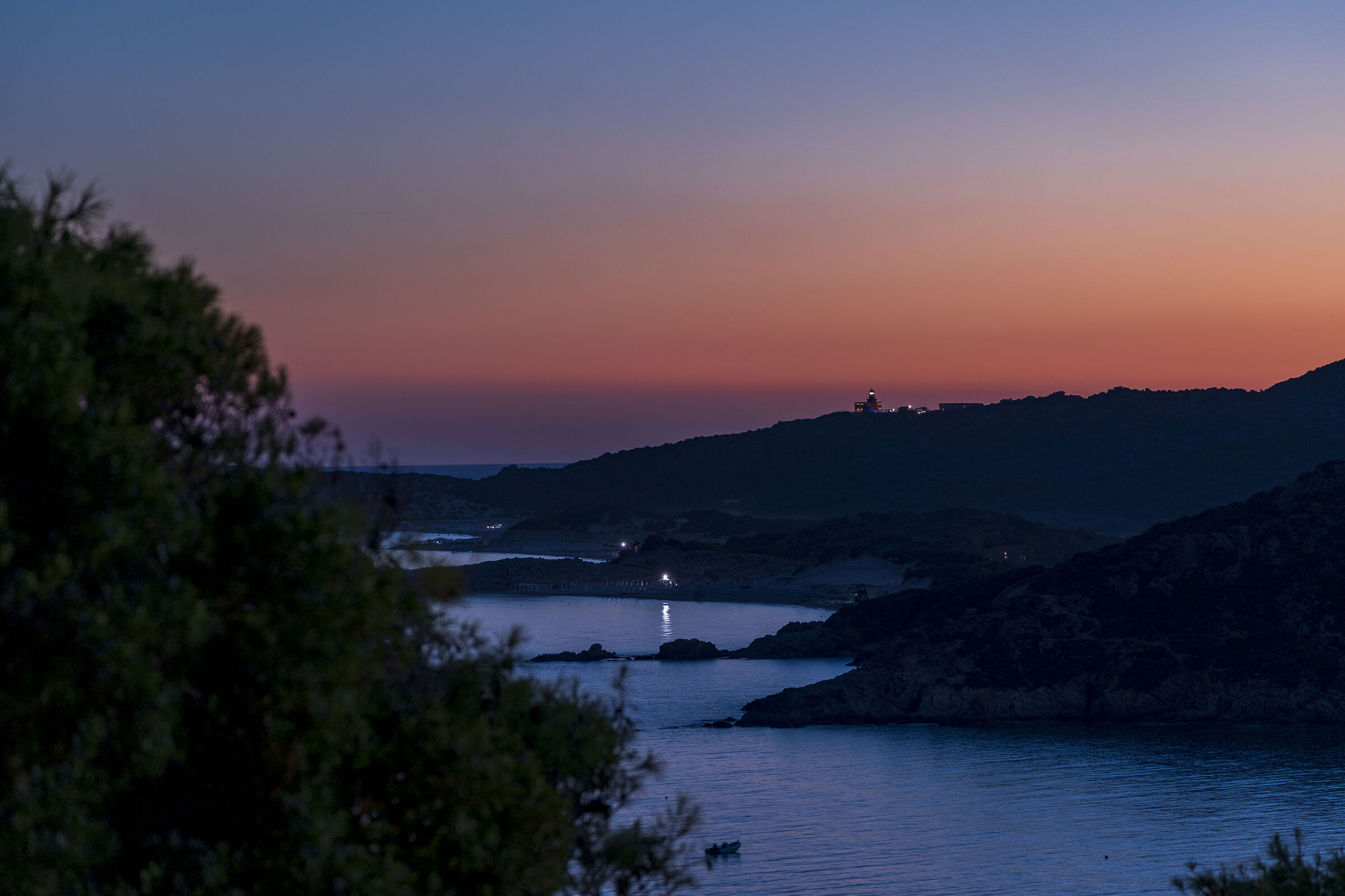 Tramonti dalla Torre di Chia