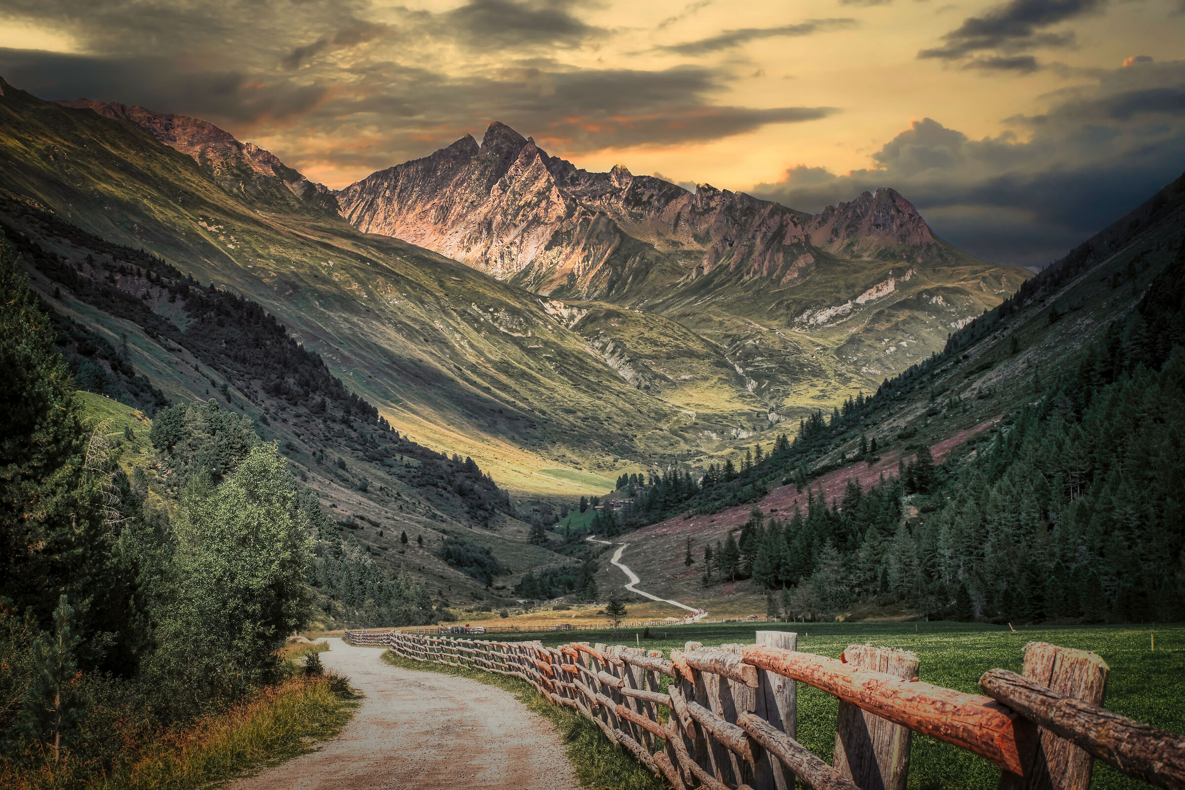 Verso il passo Gola....Sudtirol