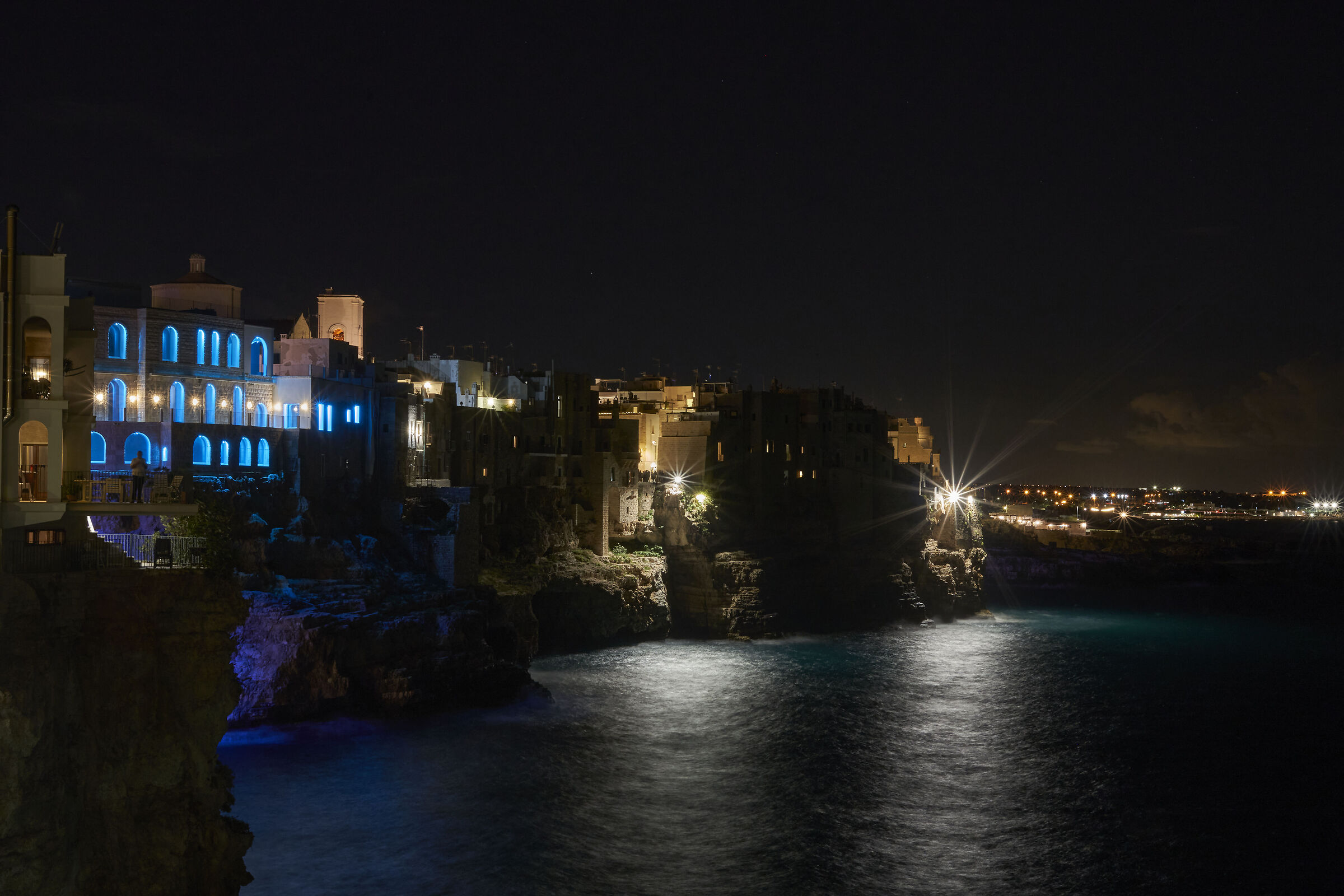 Polignano a mare by night