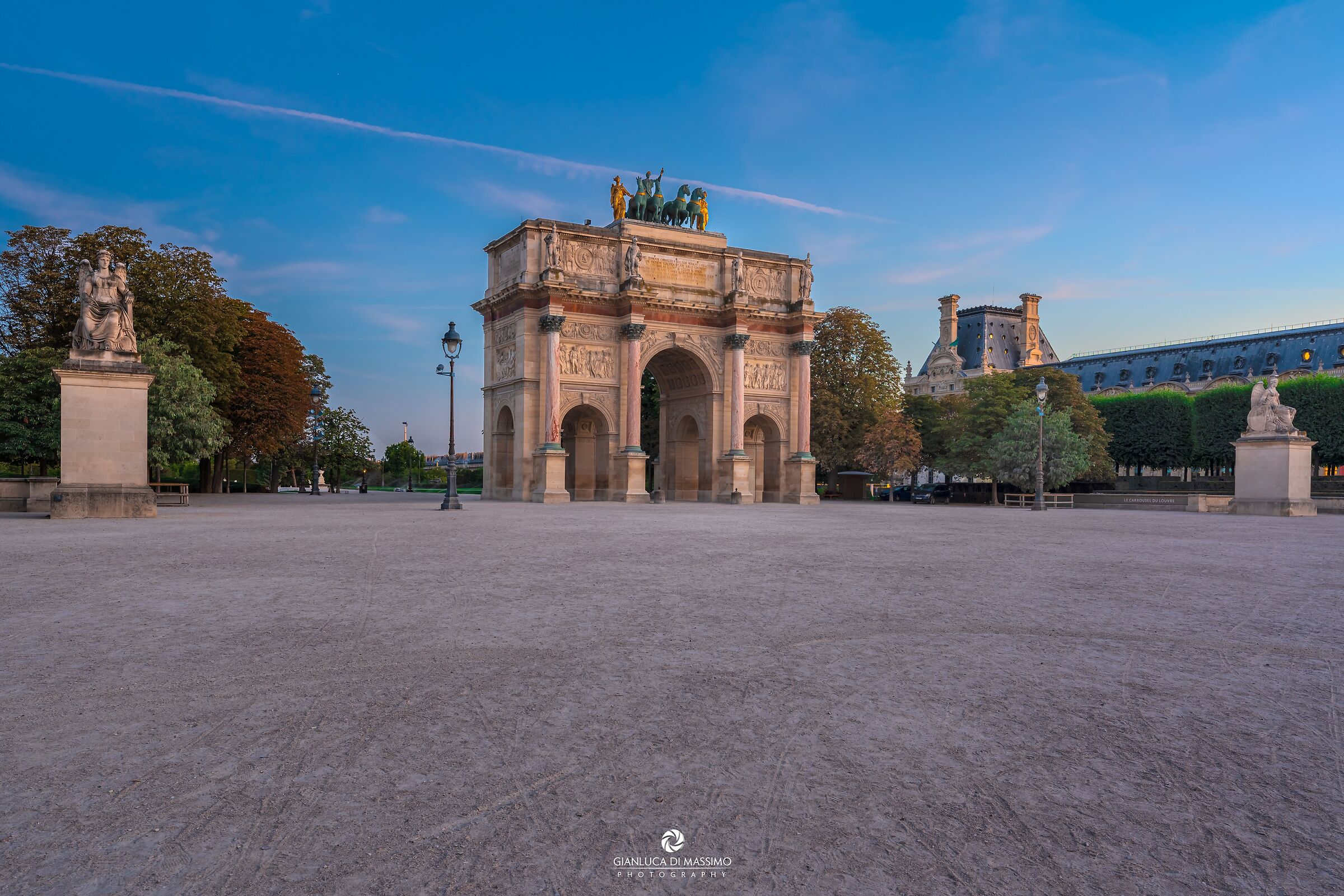 Arc De Triomphe by Carrousel