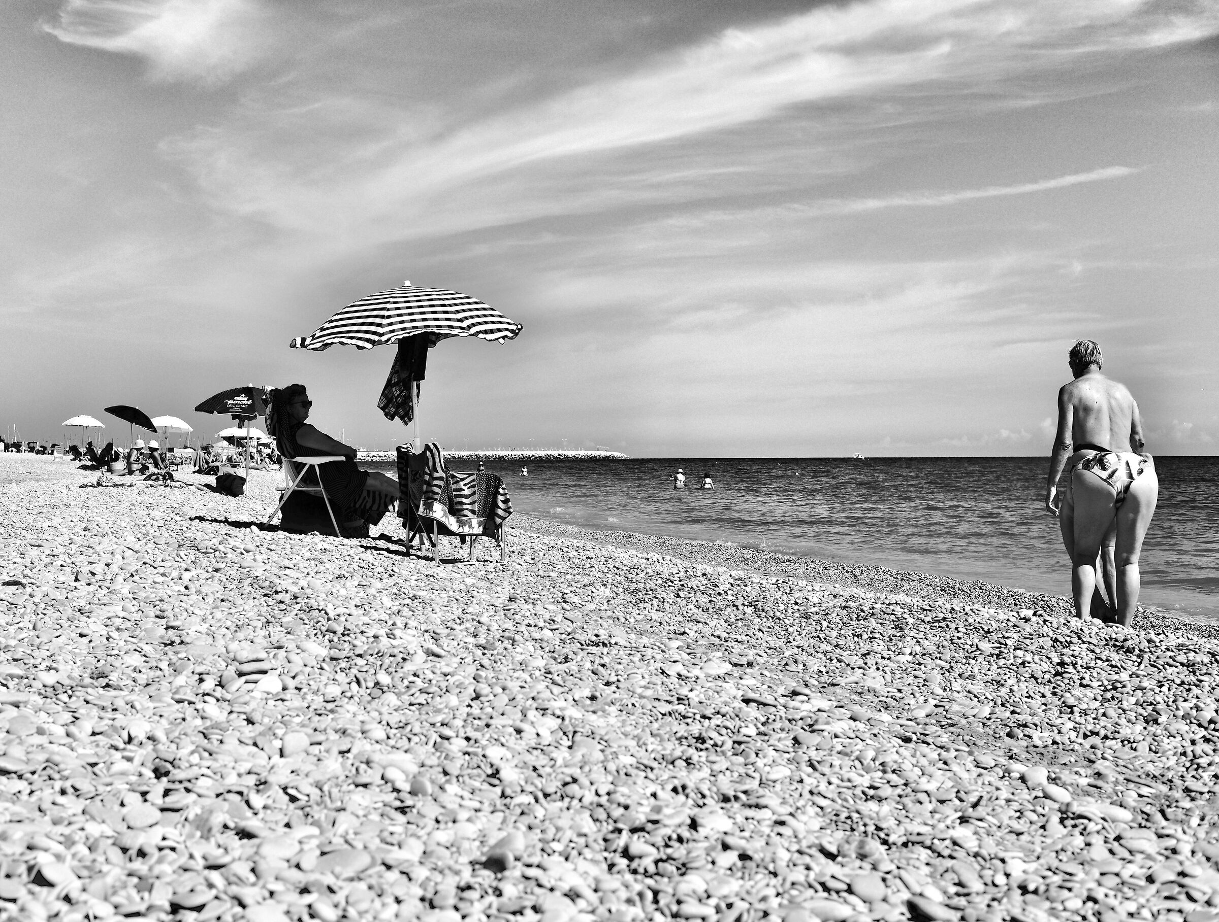 Last days of summer at the beach