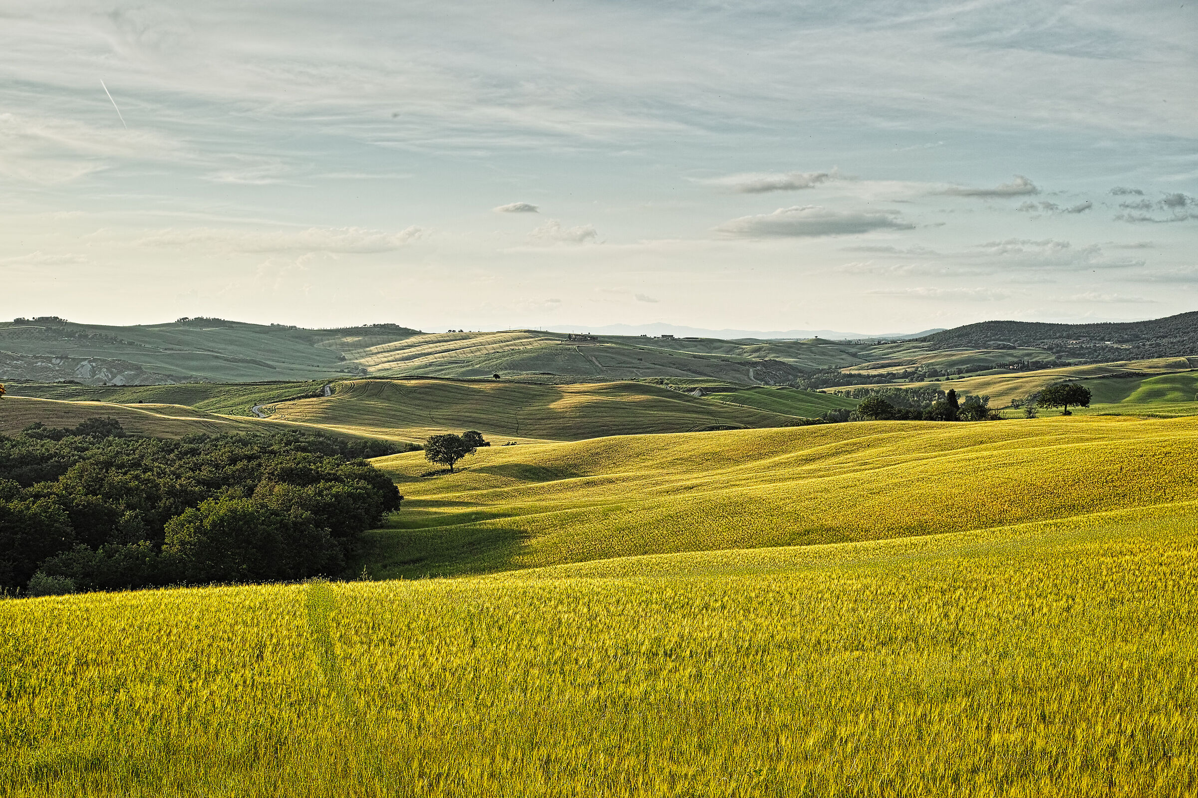 San Quirico D'Orcia hills