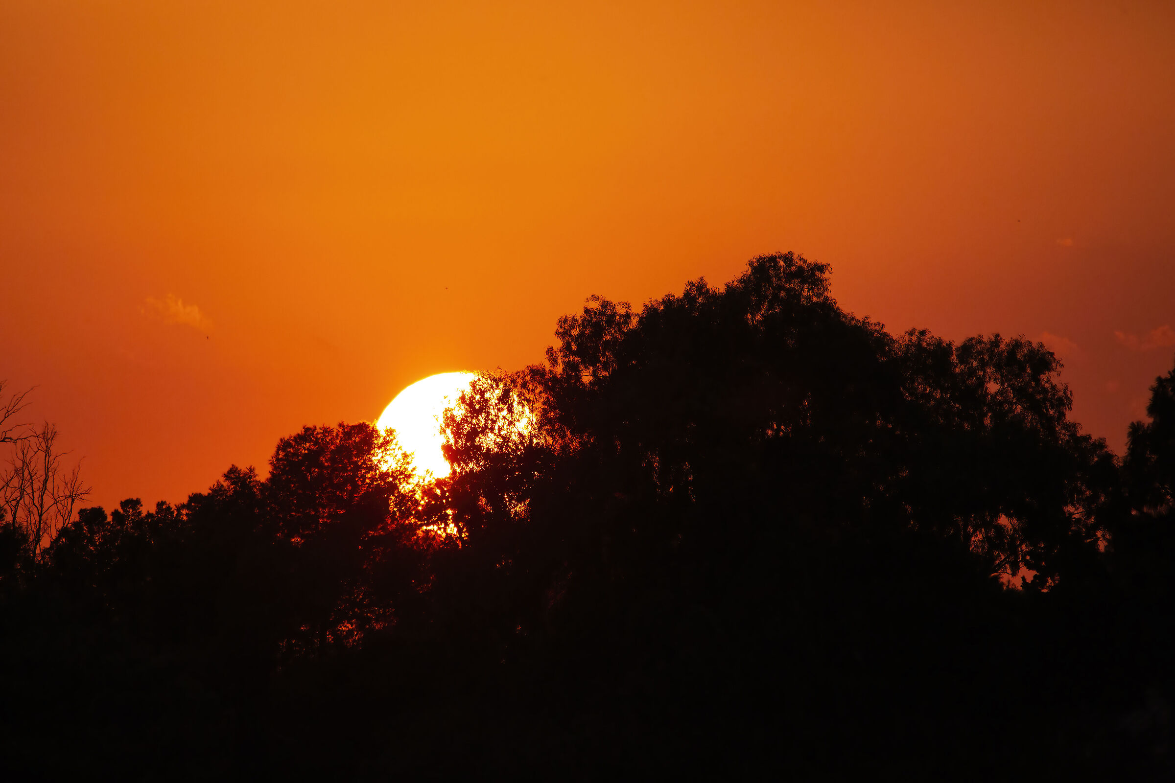 Tramonto di fuoco