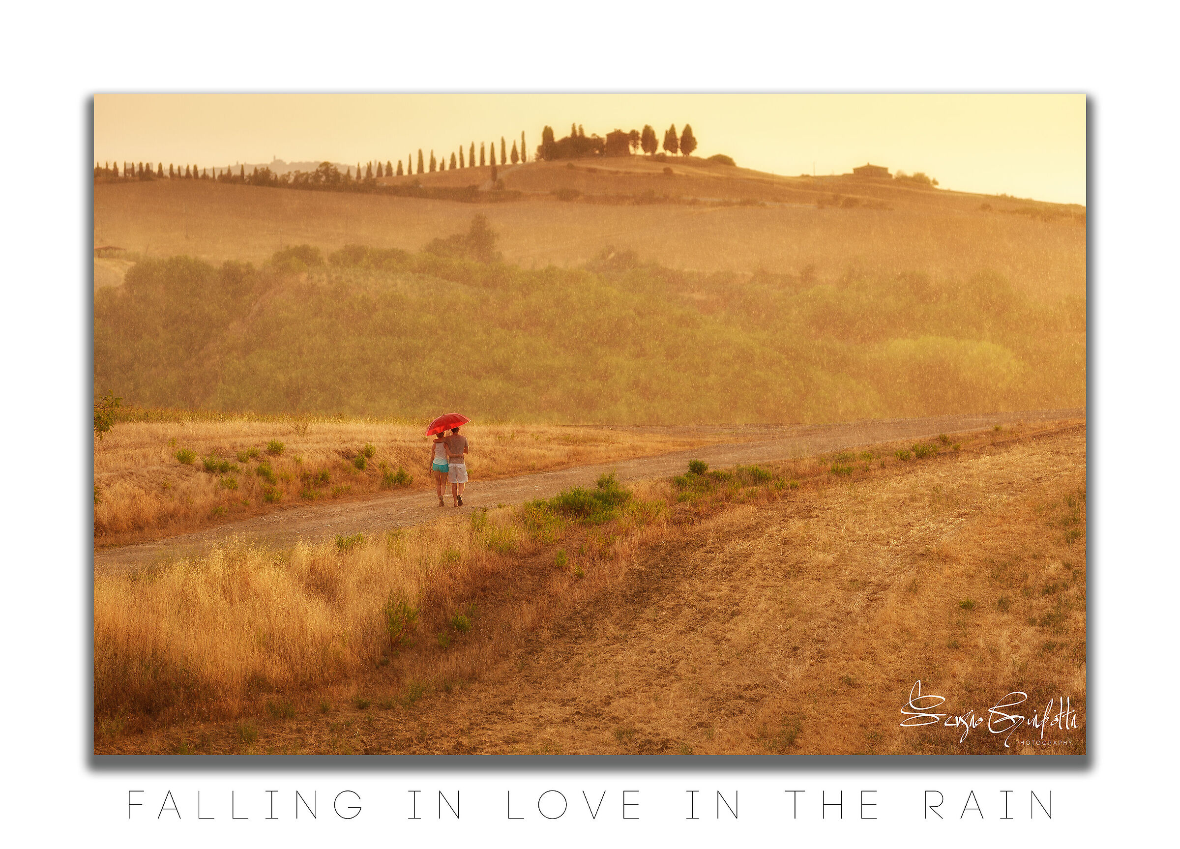 Falling in love in the rain