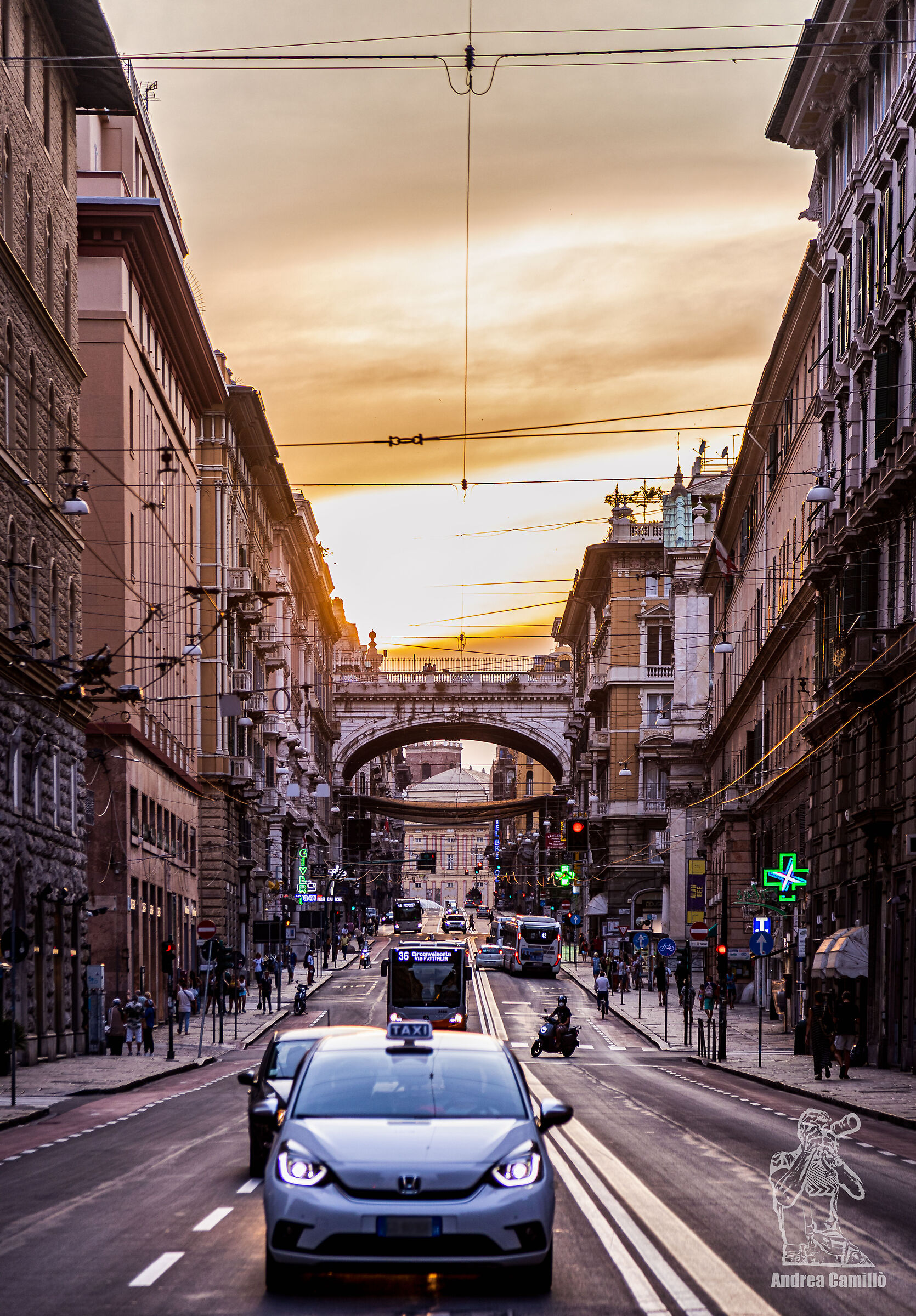 Sunset on Via XX