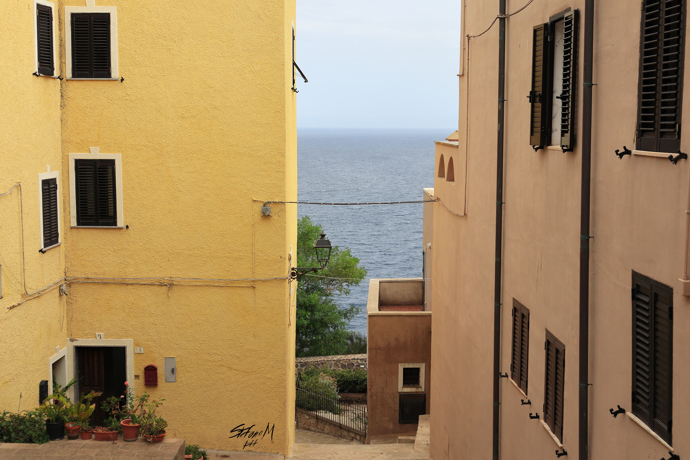 Castelsardo and the sea