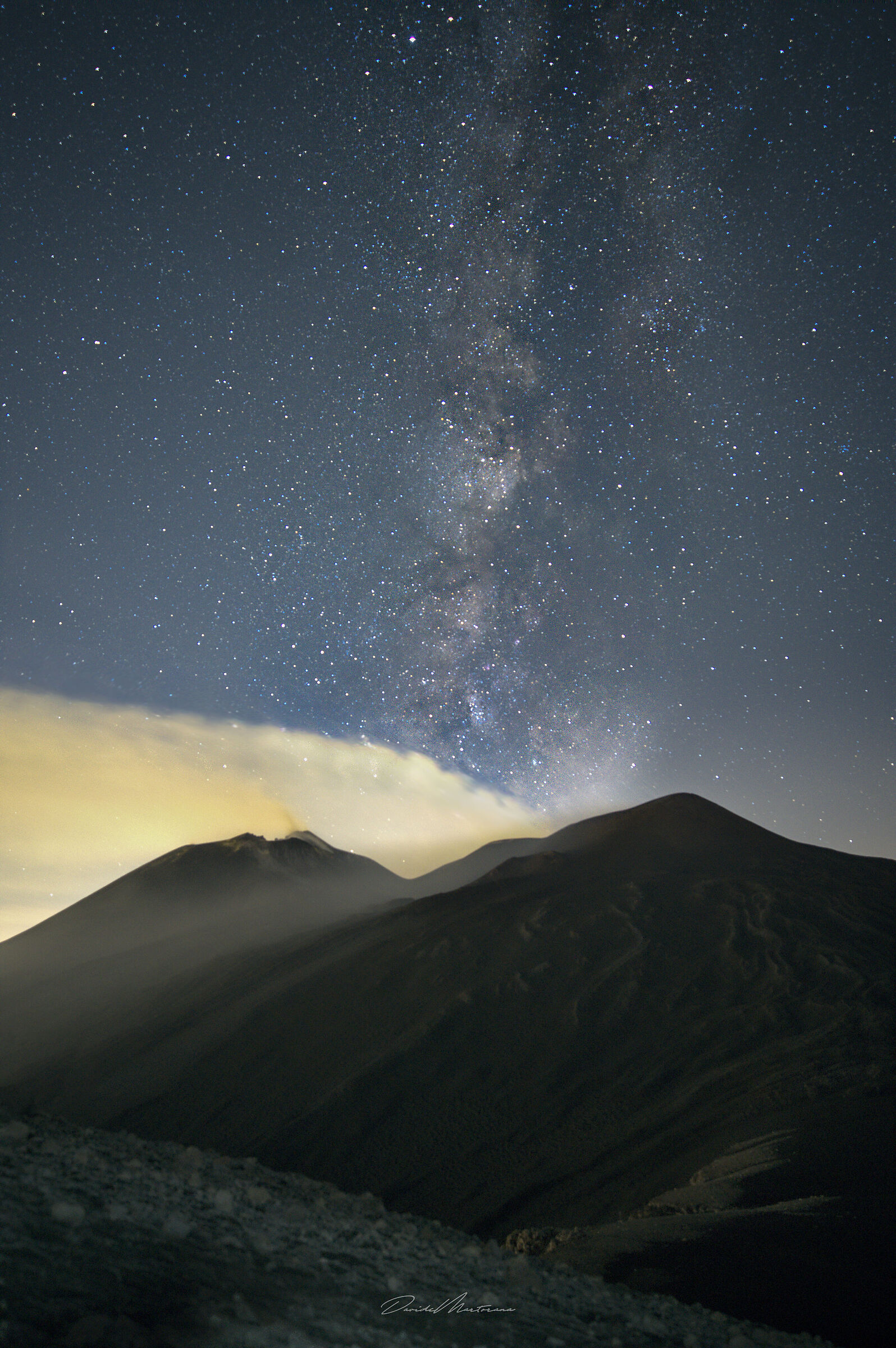 Milky Way on the Vulcan
