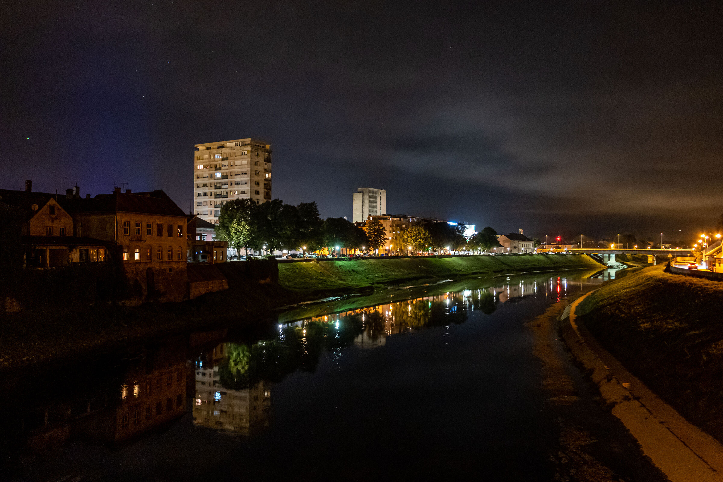 Karlovac at night - Croatia