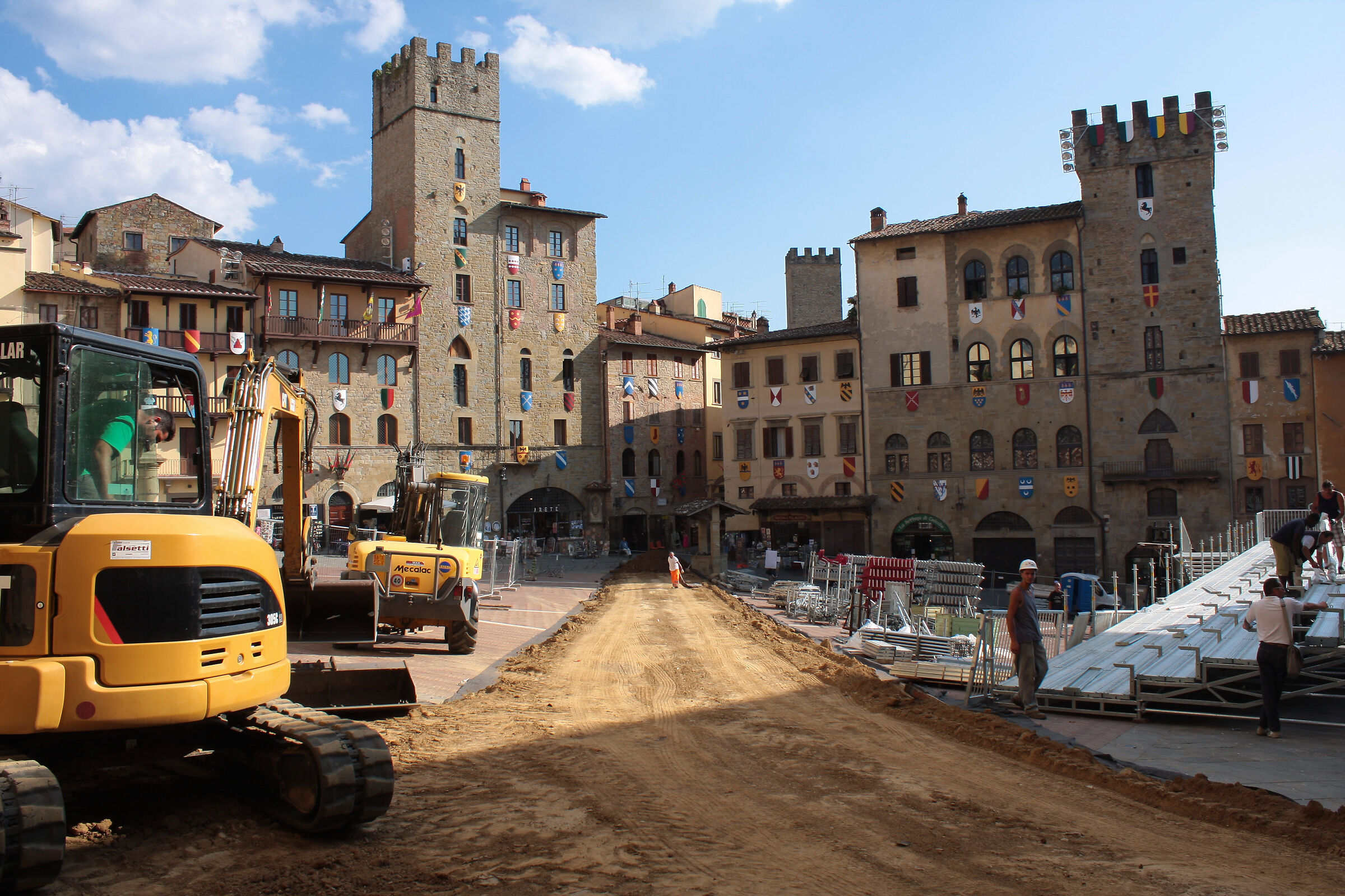 Giostra del Saracino work in progress