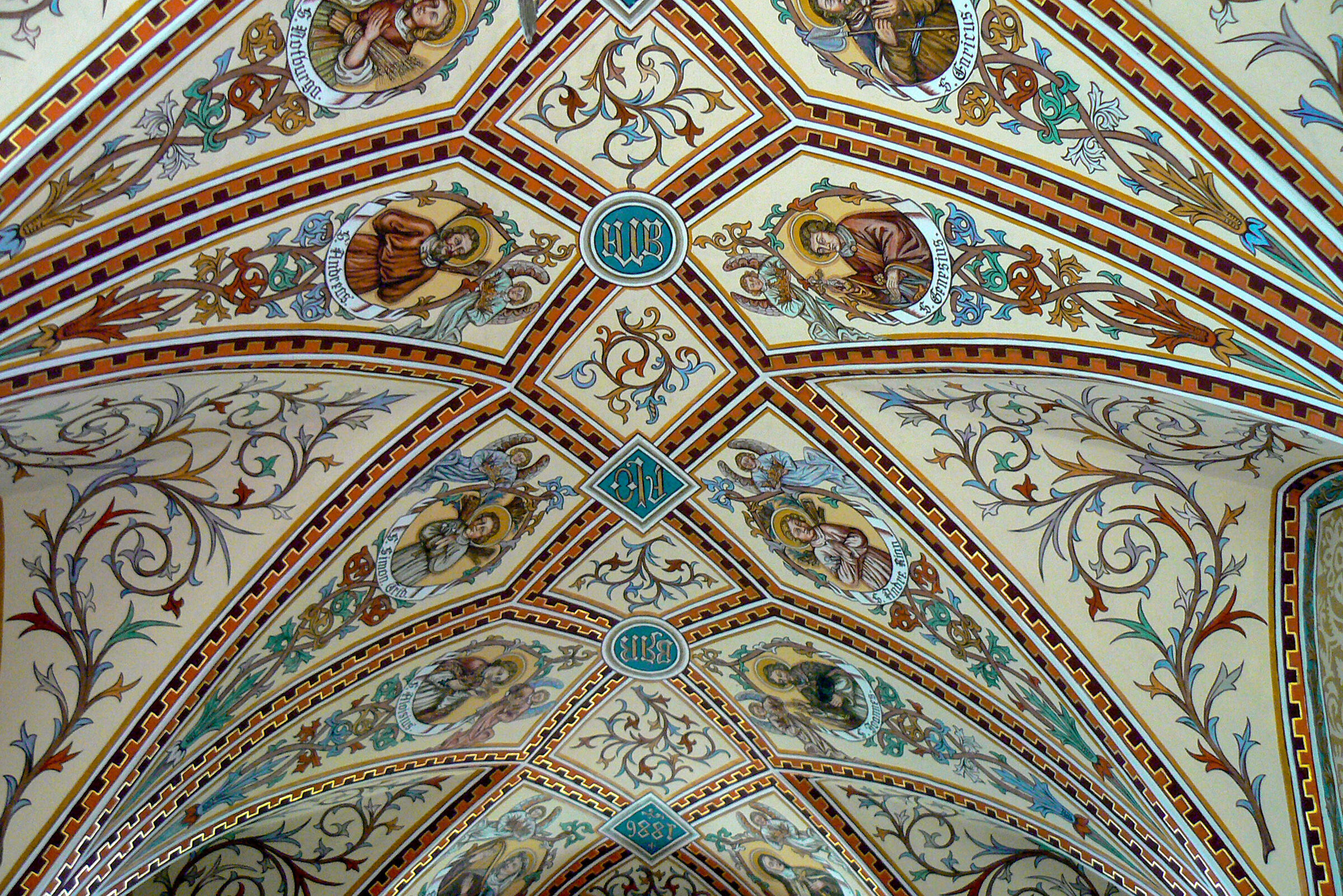 Soffitto di chiesa